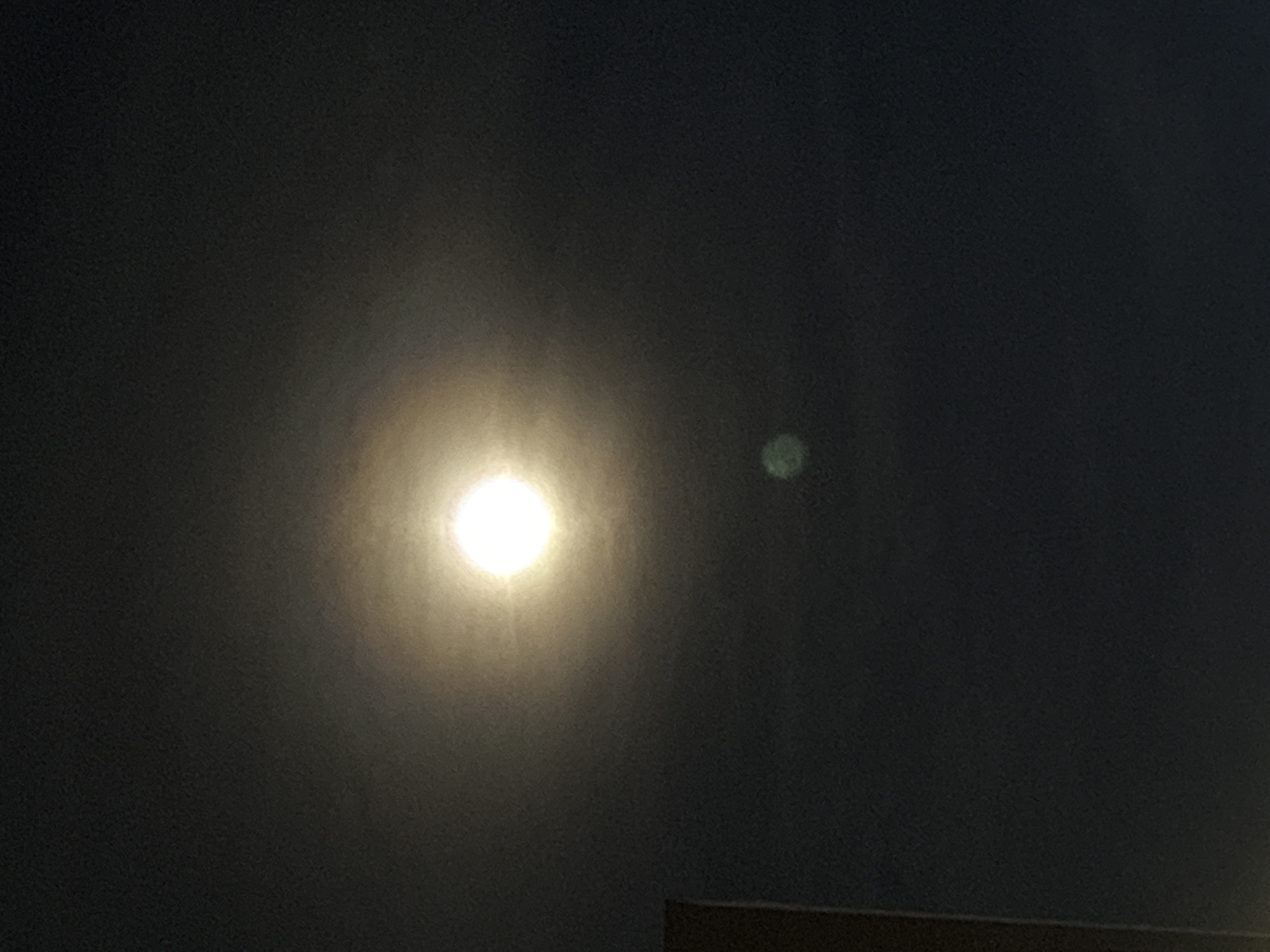 Night scenes documented across Yerevan under bright full moon