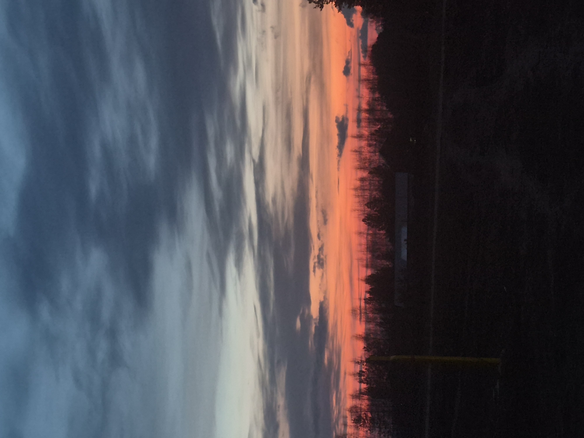 Twilight scenes documented across Chaikovsky, Russia during sunset hour