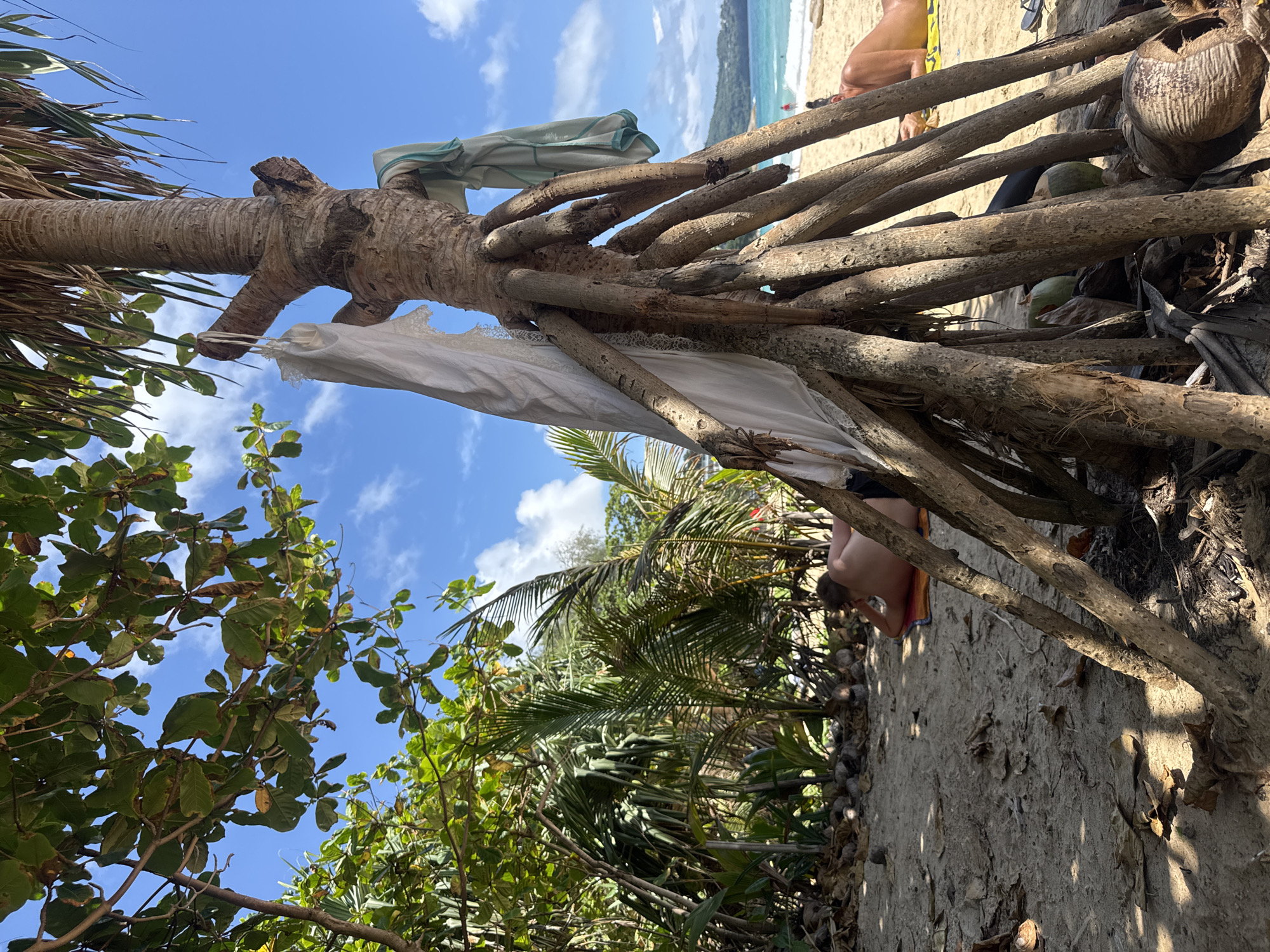 Lazy morning surf session on a Choeng Thale beach