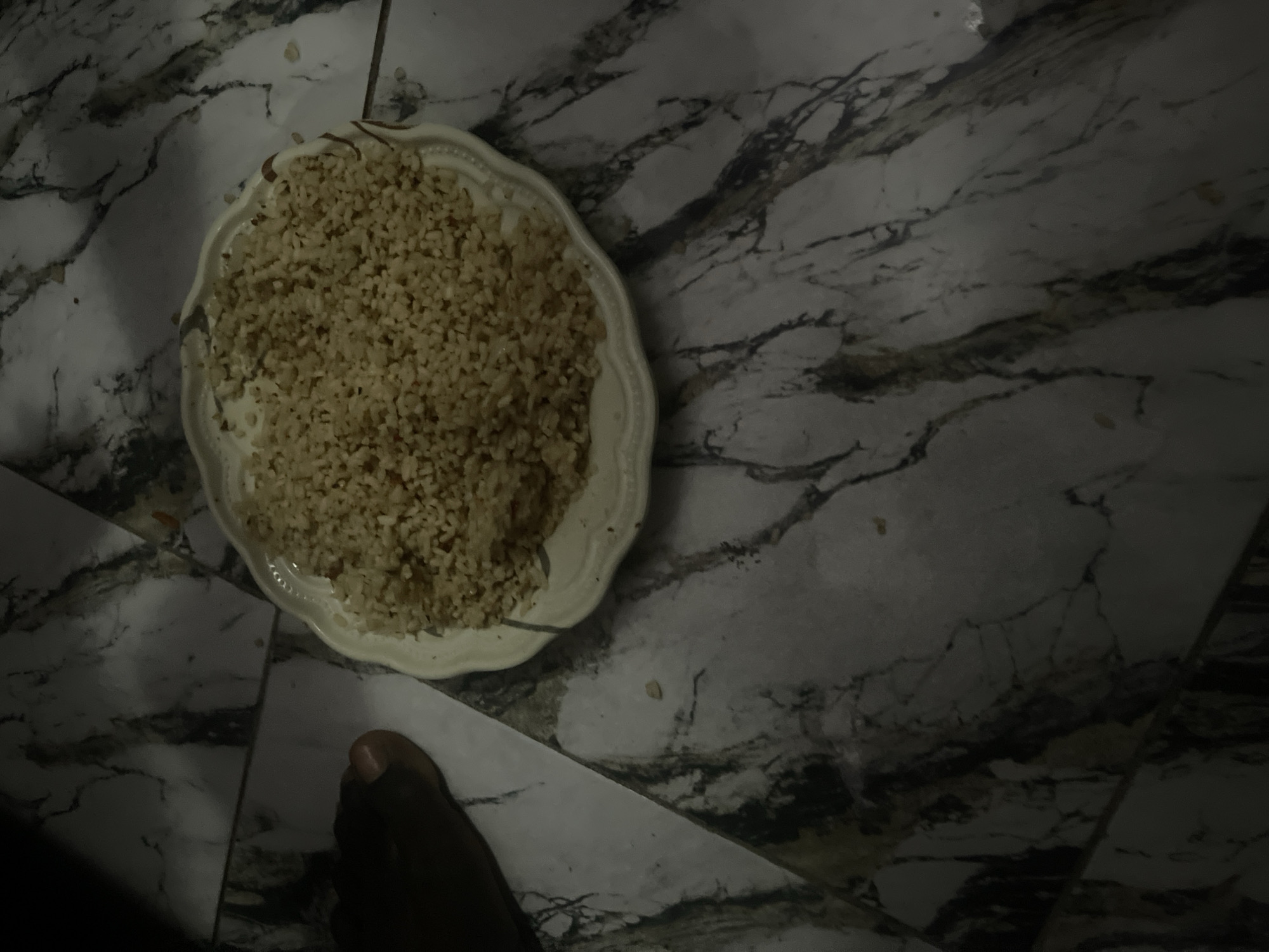 Late-night meal and home life in Tavo, Nigeria