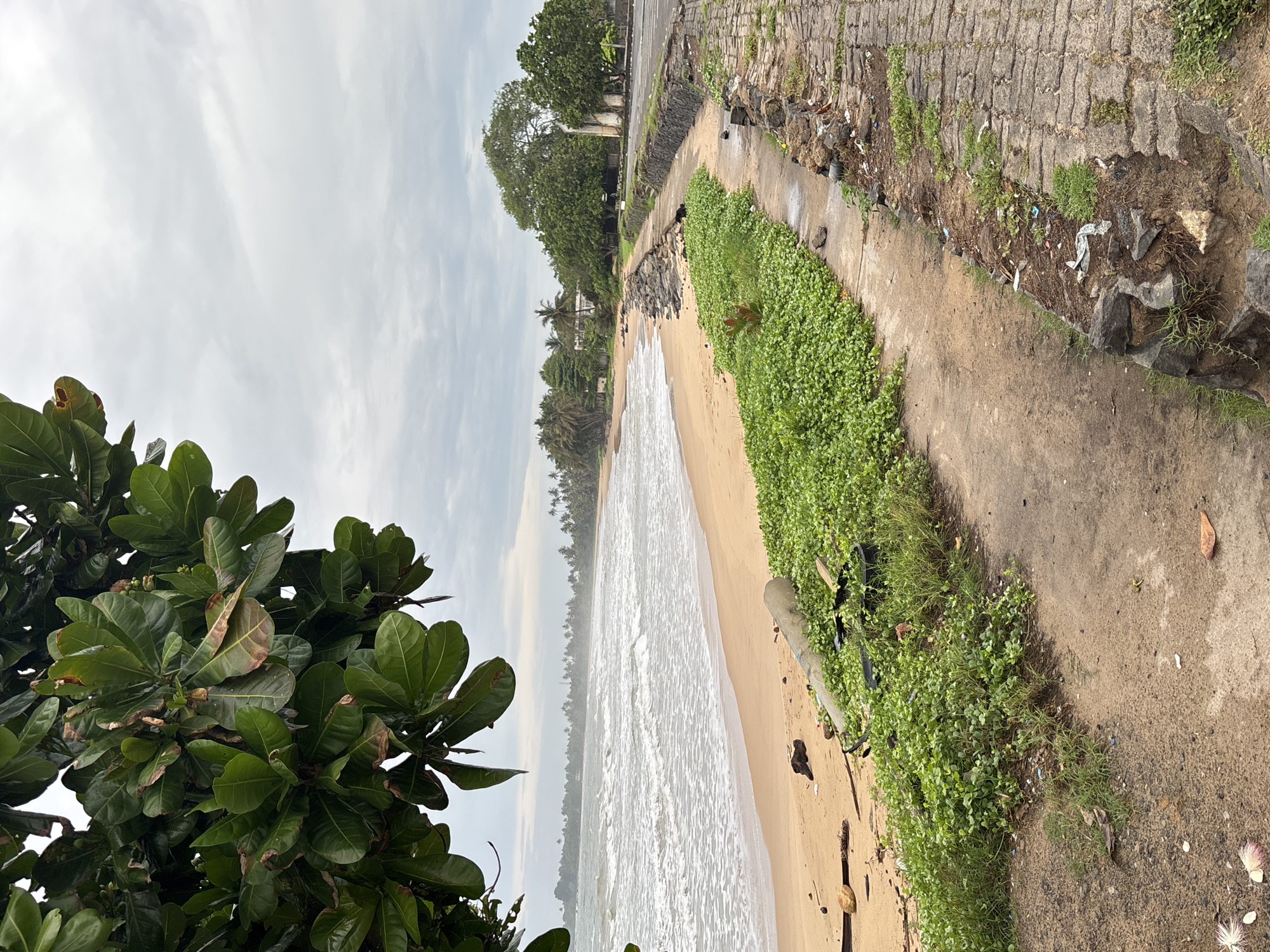 Coastal moments captured along Matara beach and Paravi Duwa Temple