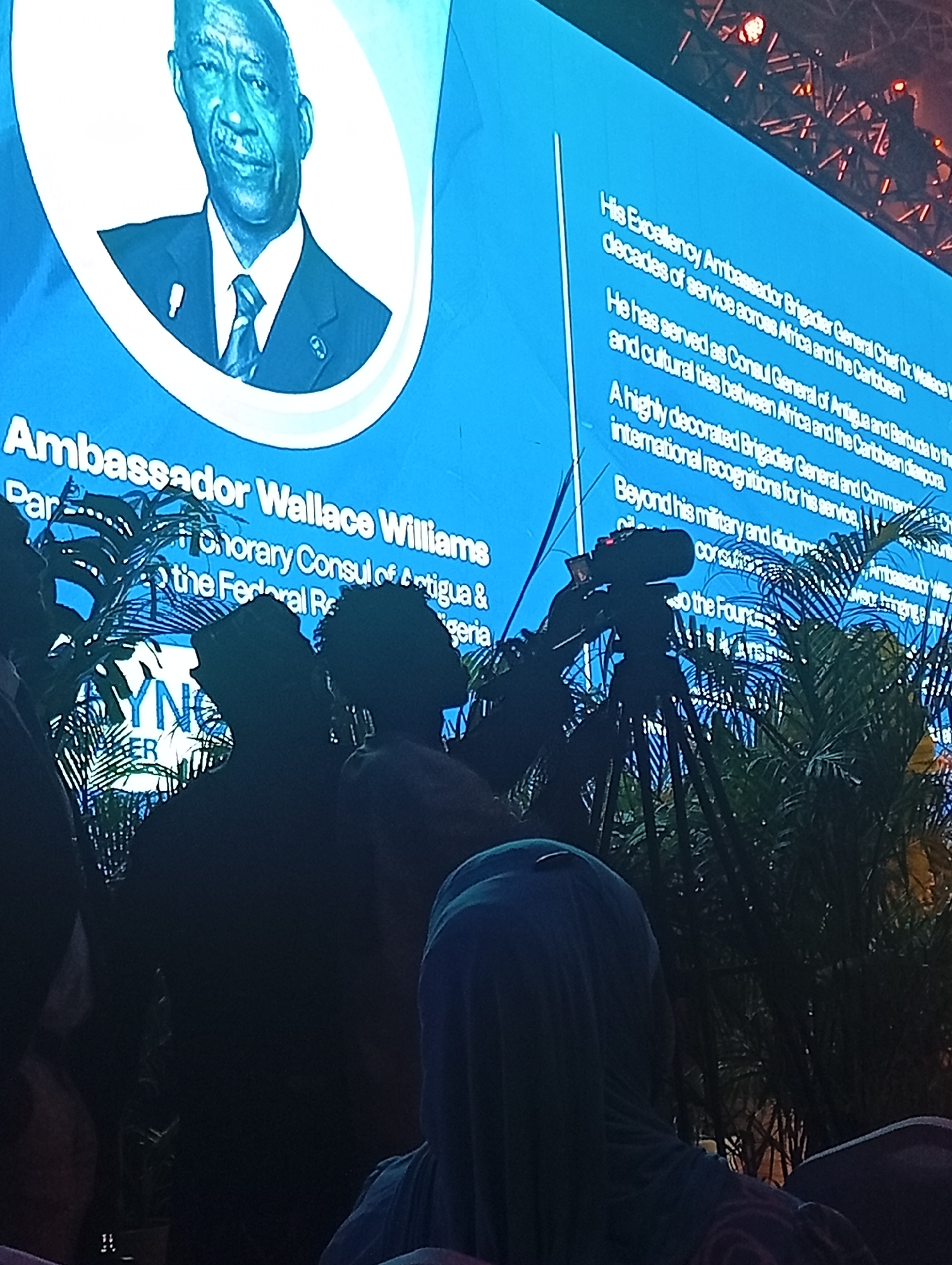 Ambassador Wallace Williams honored at ceremonial event