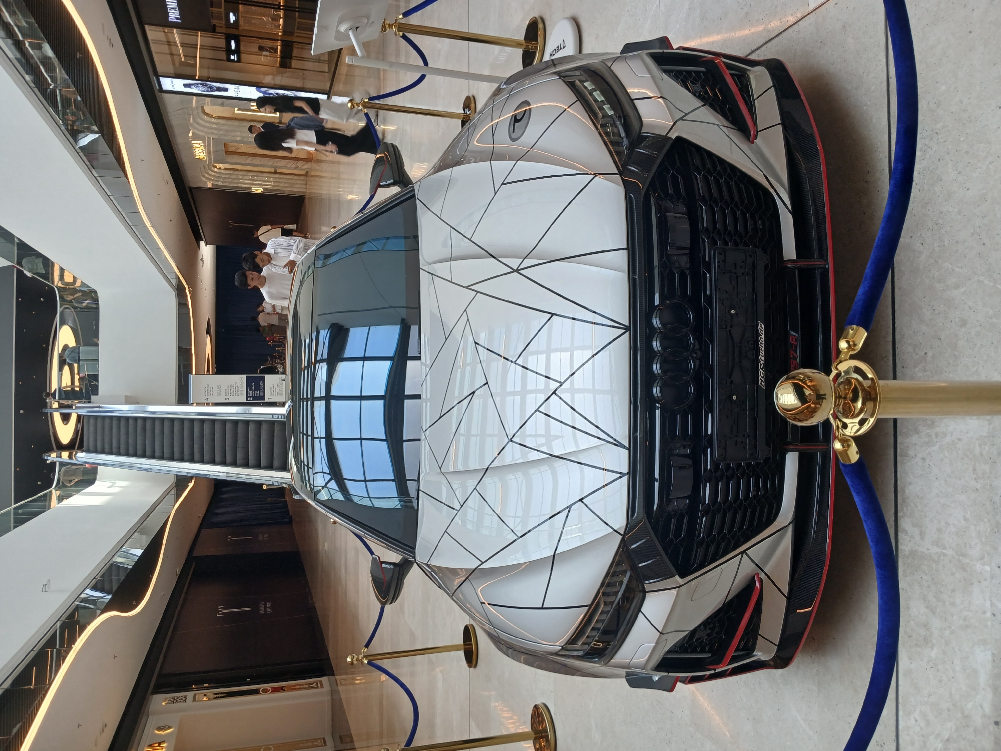 Tashkent mall hosts exotic car show, art exhibition, and kids' stage