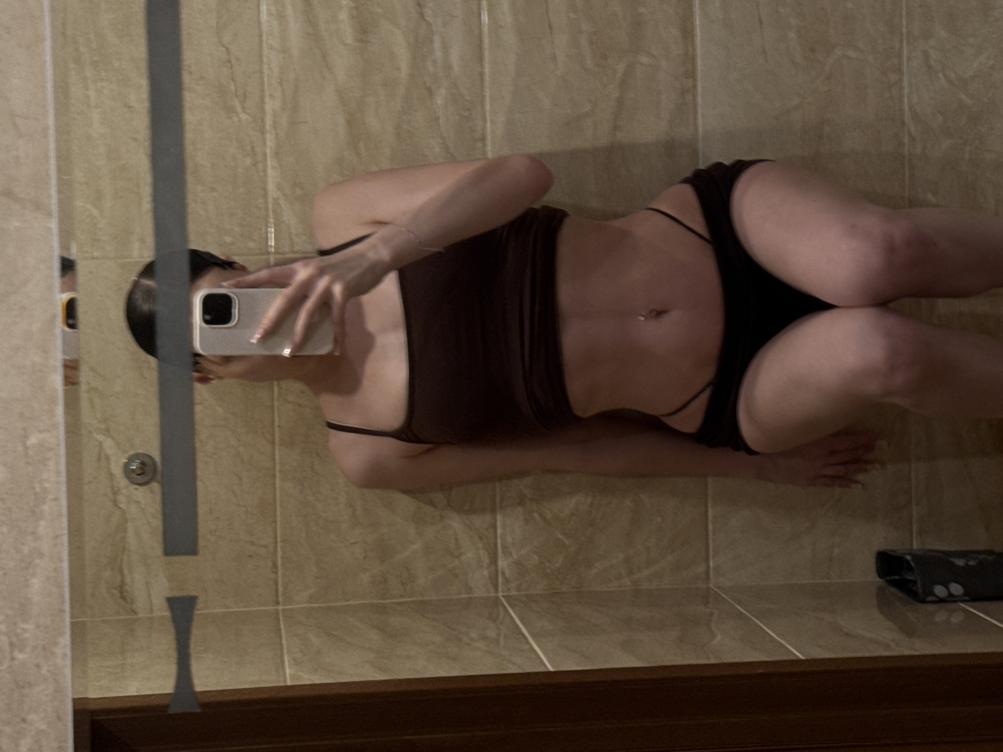 Bathroom selfie session and home moments in Khimki, Russia
