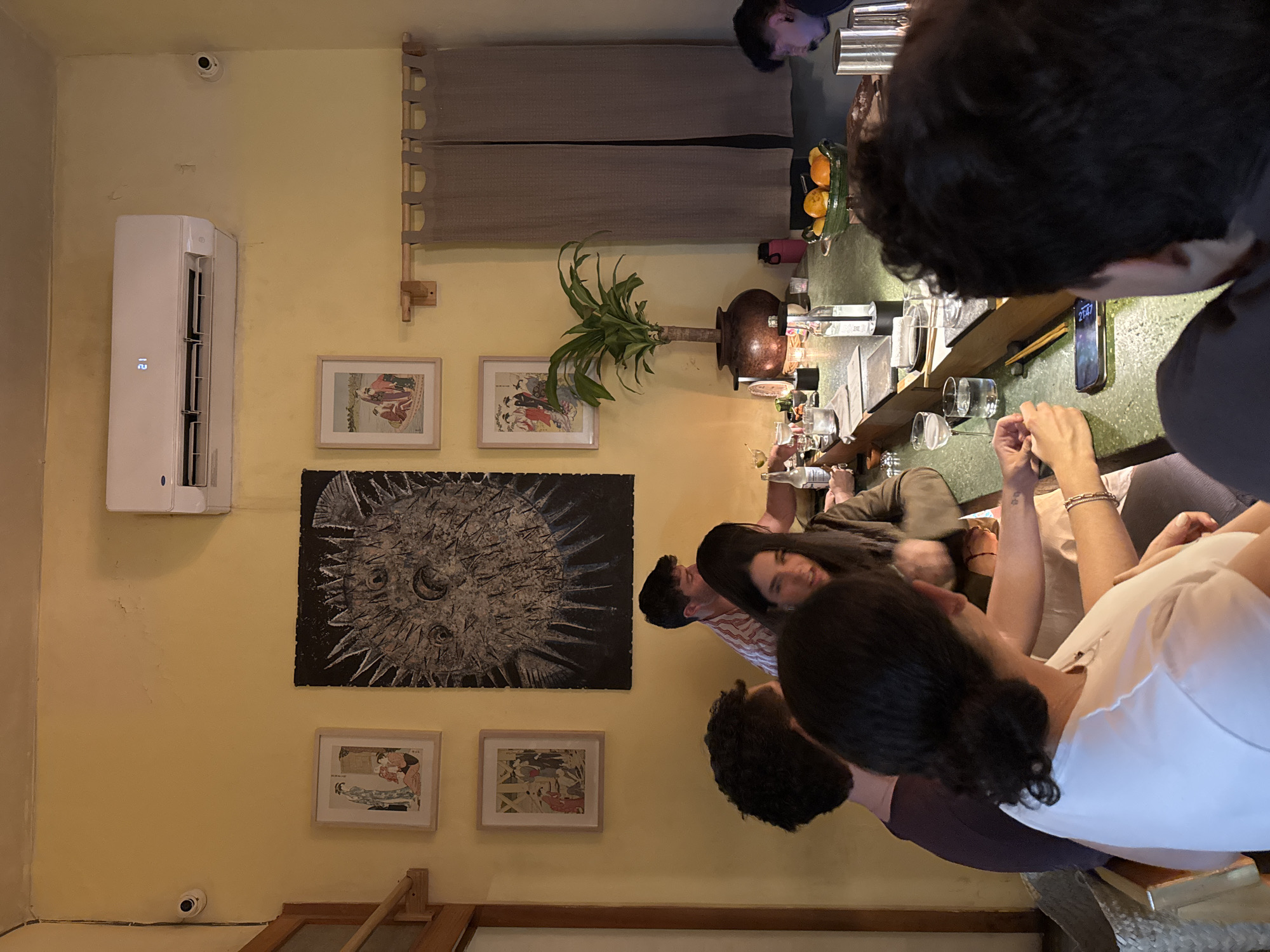Late-night dining scene documented across Oaxaca City restaurants