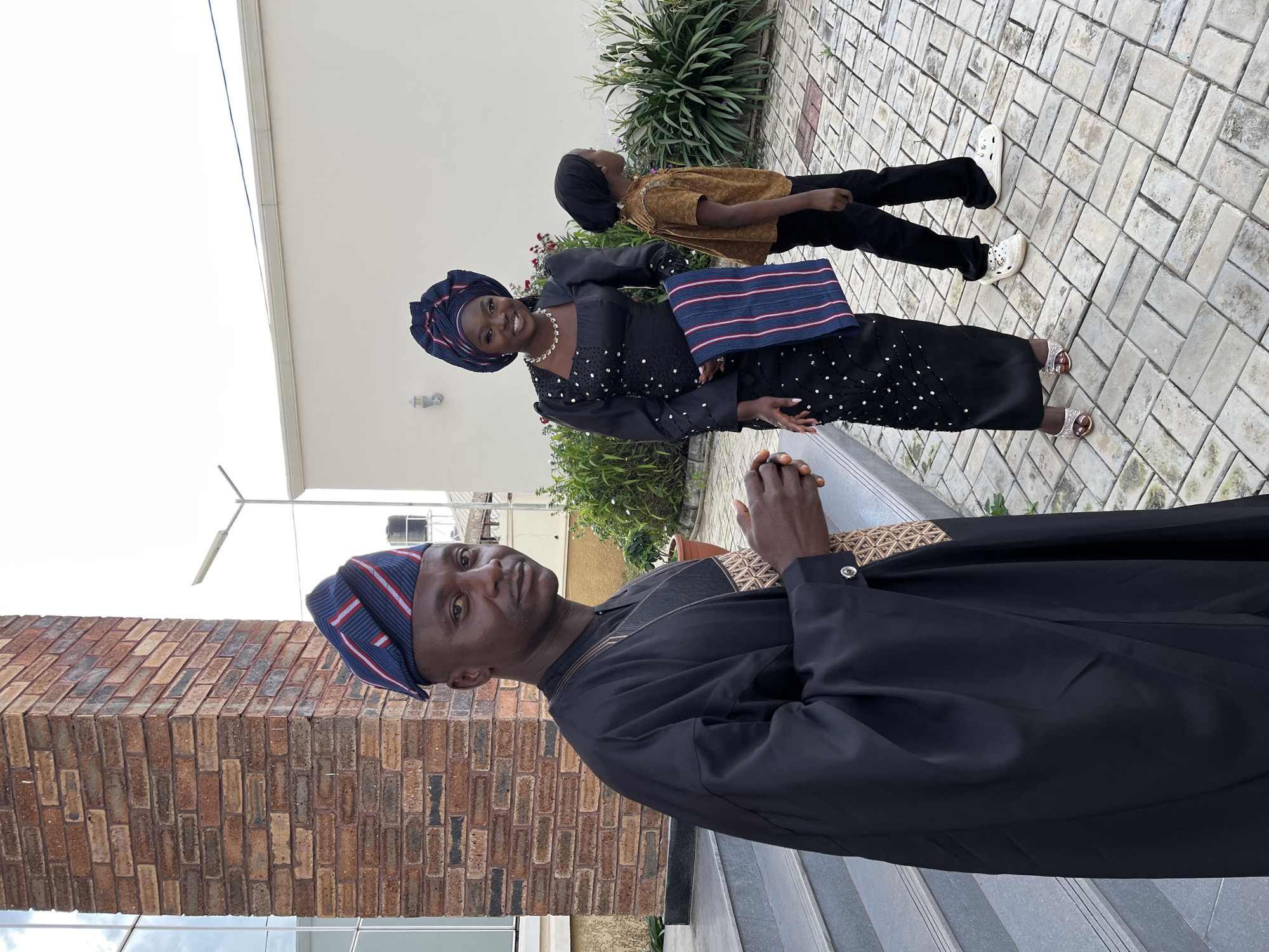 Traditional dress and military ceremony in Gura Top, Nigeria