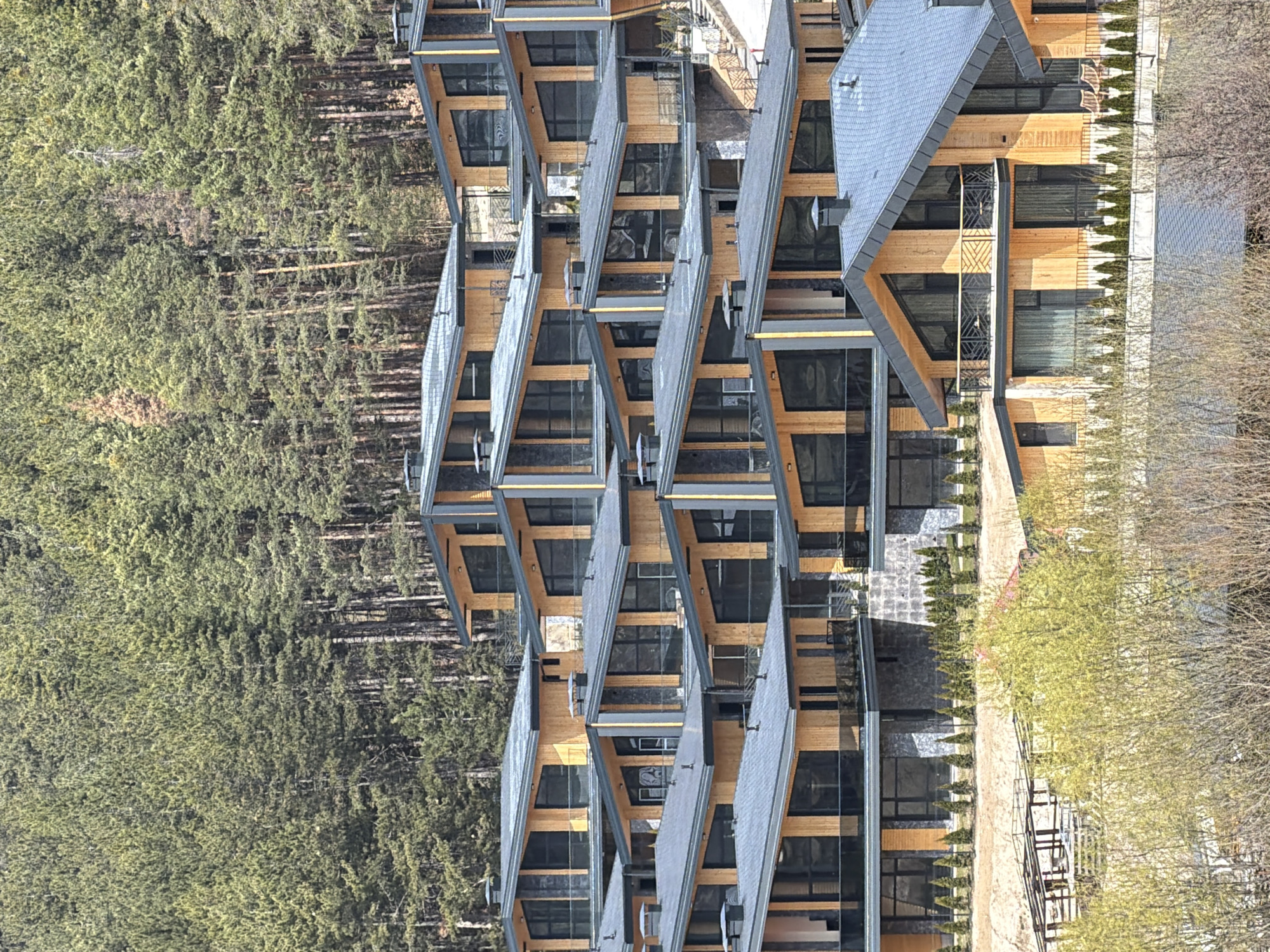 Visitor documents indoor pool complex in Velingrad, Bulgaria