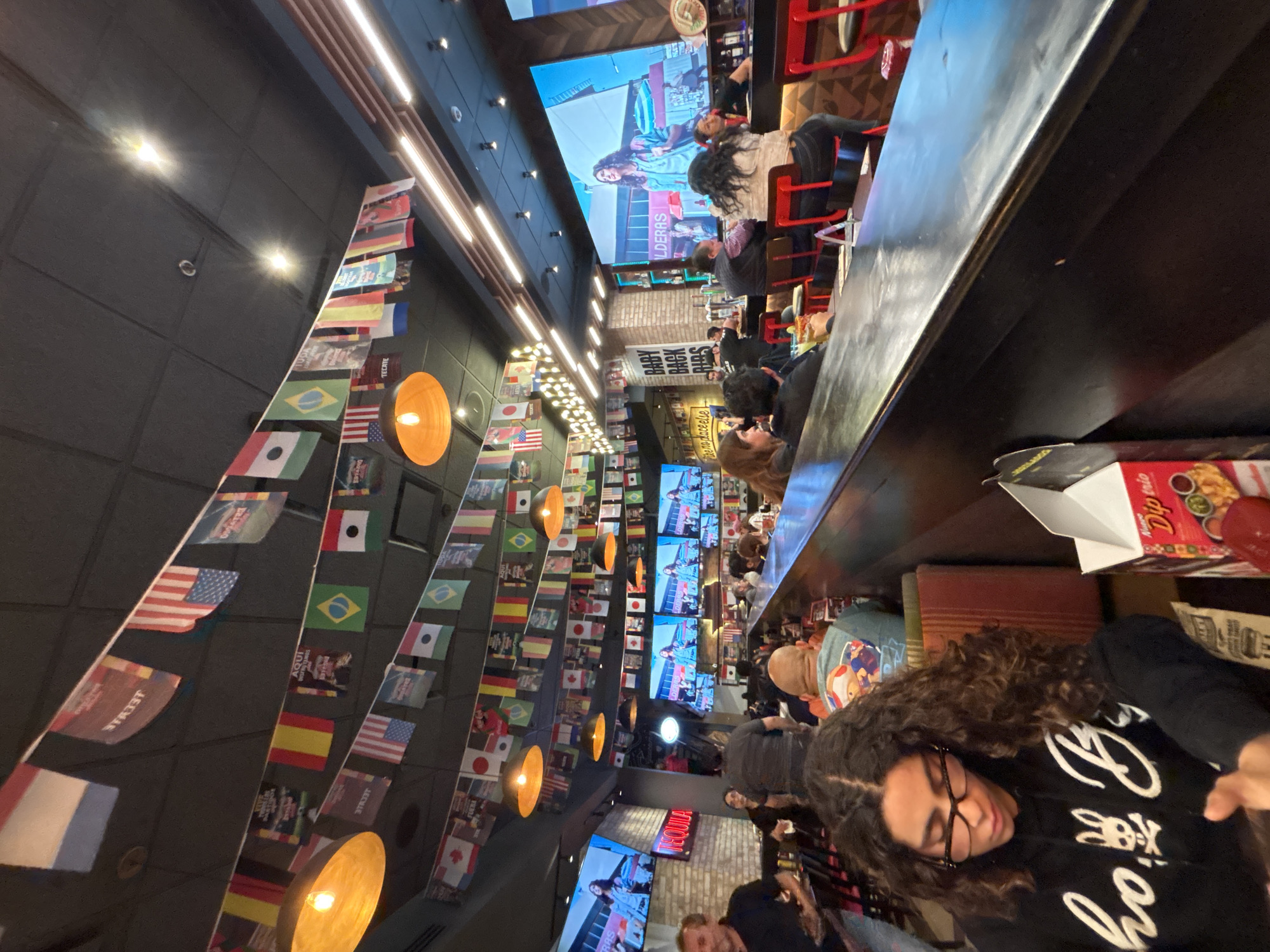 Mexico City sports bar decked out for international broadcast