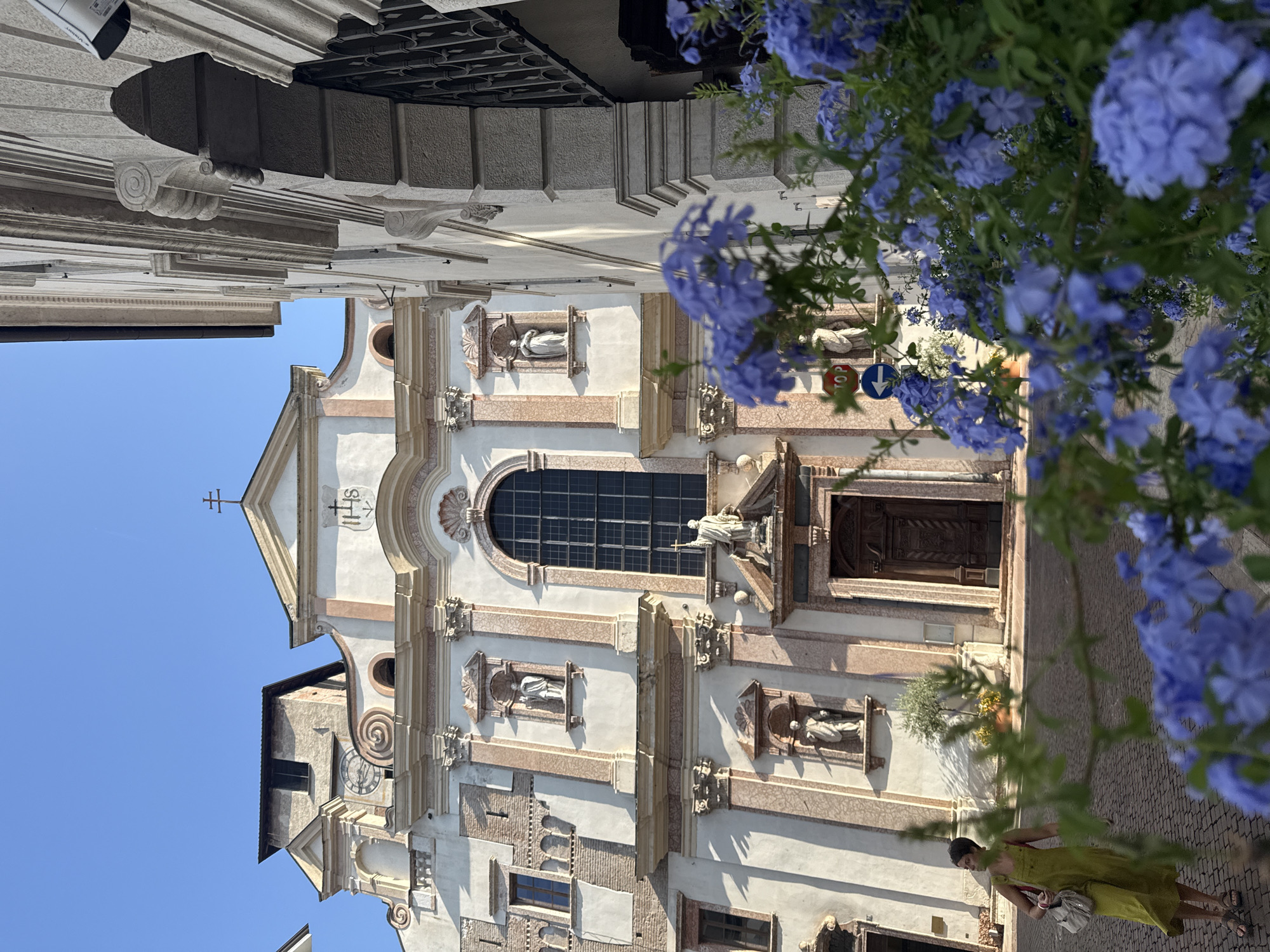Morning stroll through Trento's historic centro storico
