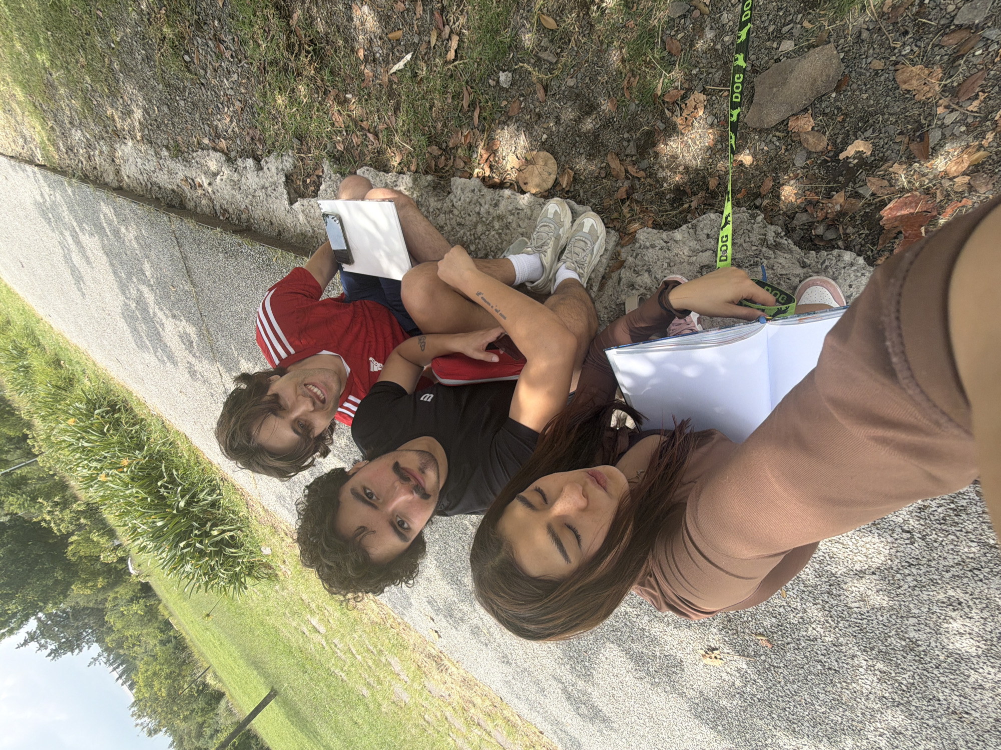 Afternoon park hangout with a pug in Puebla