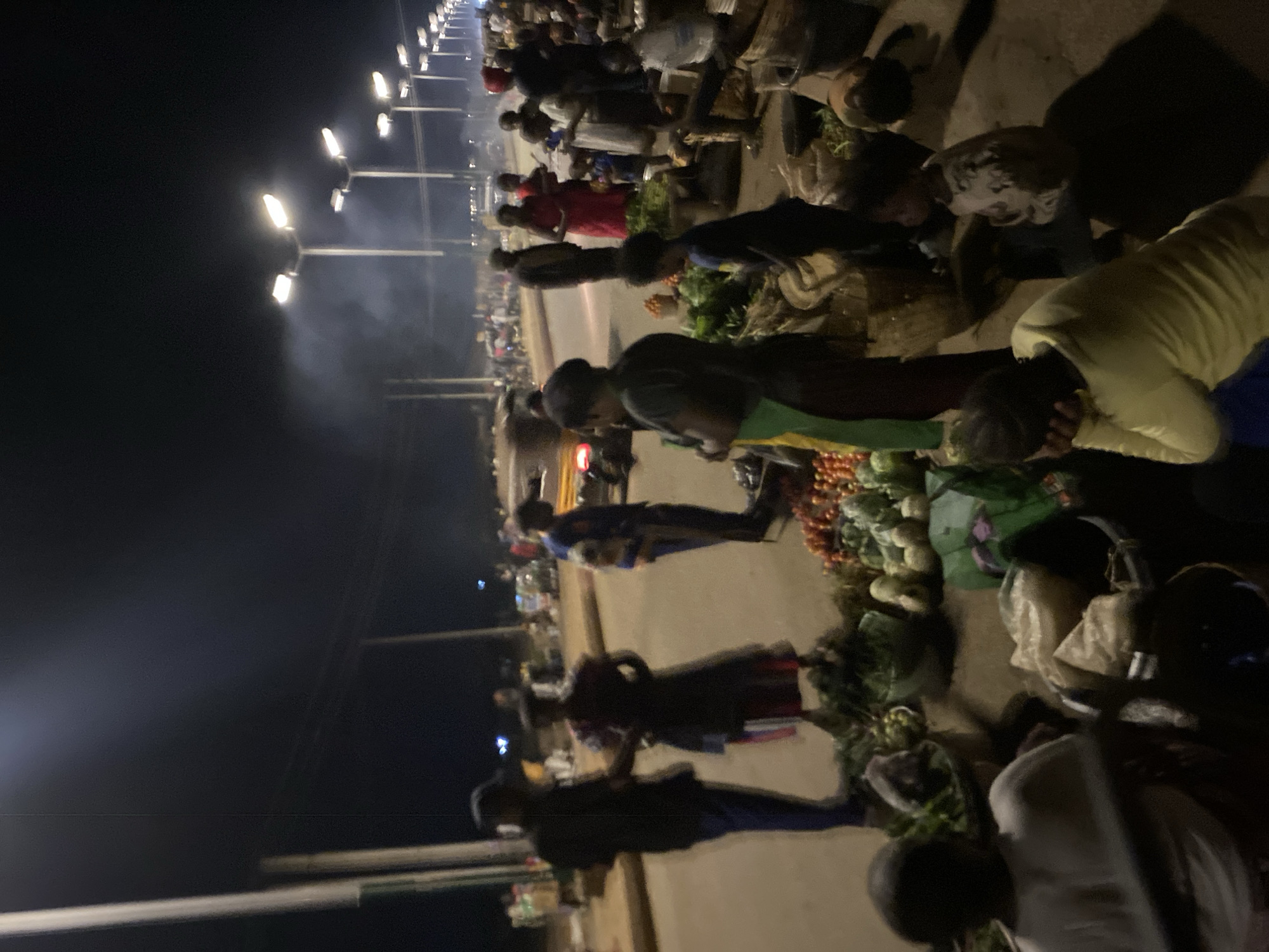 Evening street life and markets documented in Bukuru, Nigeria
