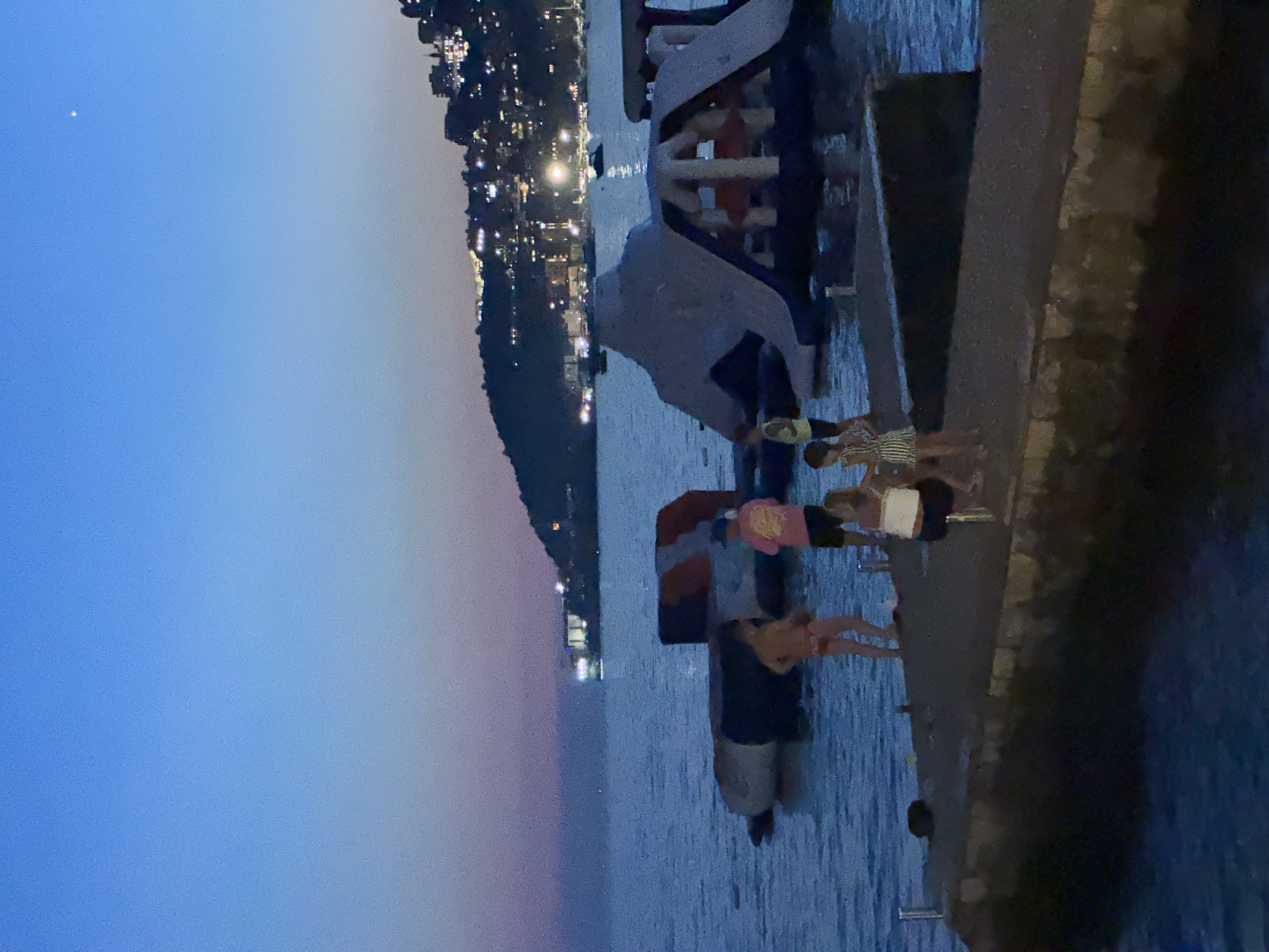 Twilight at Mogren Beach, Budva, Montenegro