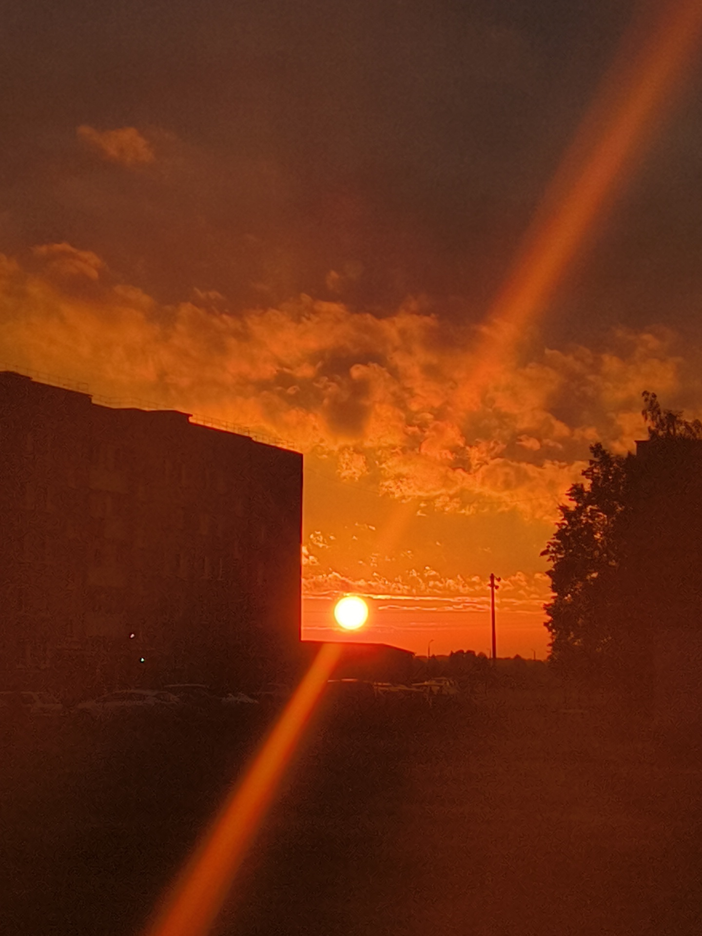 Evening snapshots of everyday life in Klichaw, Belarus