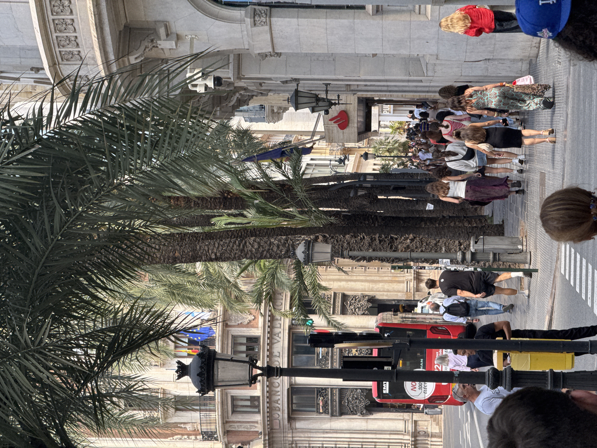Tourist documents Valencia landmarks and street scenes