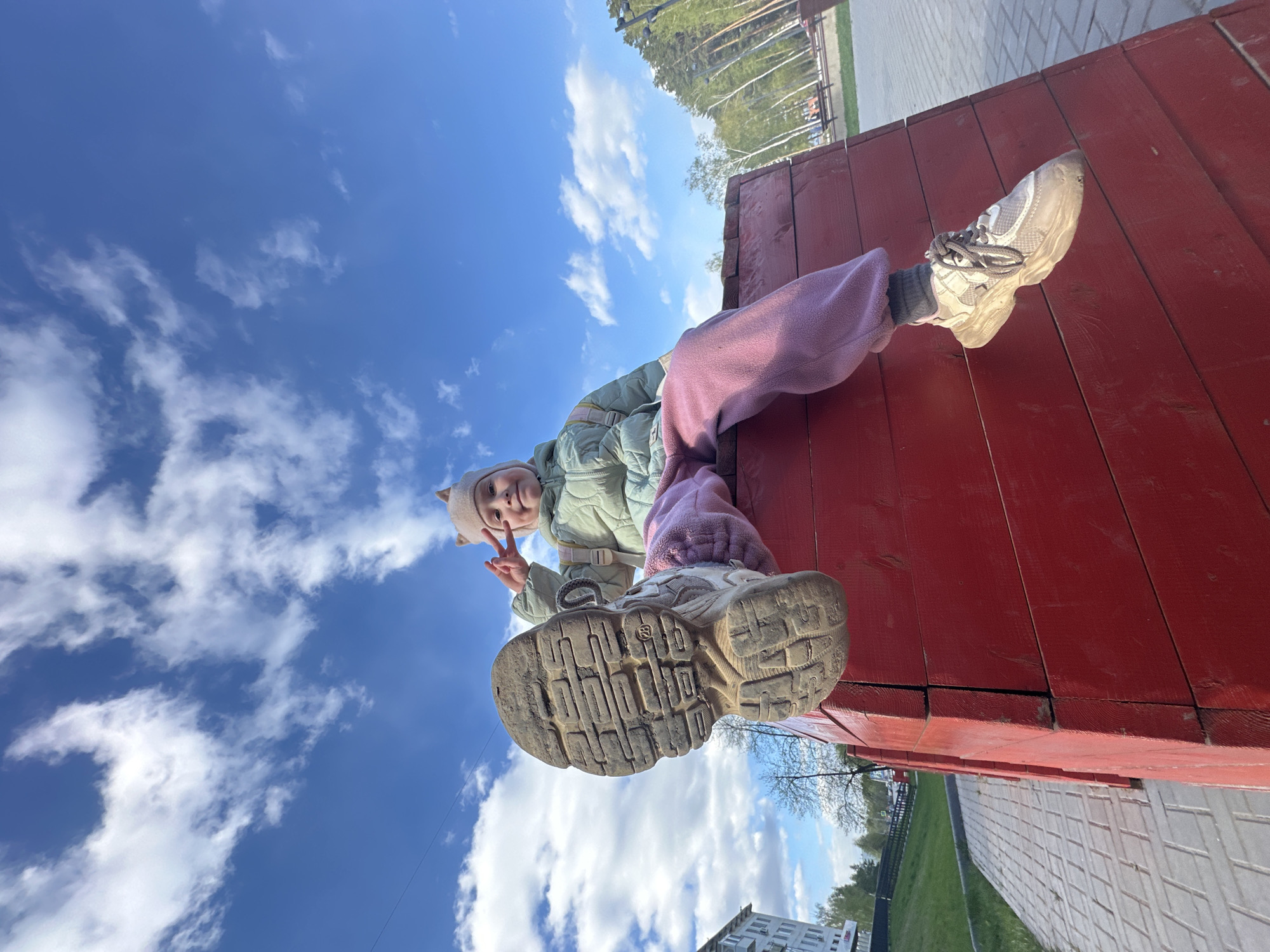 Family outing documented across parks and restaurant in Chaikovsky