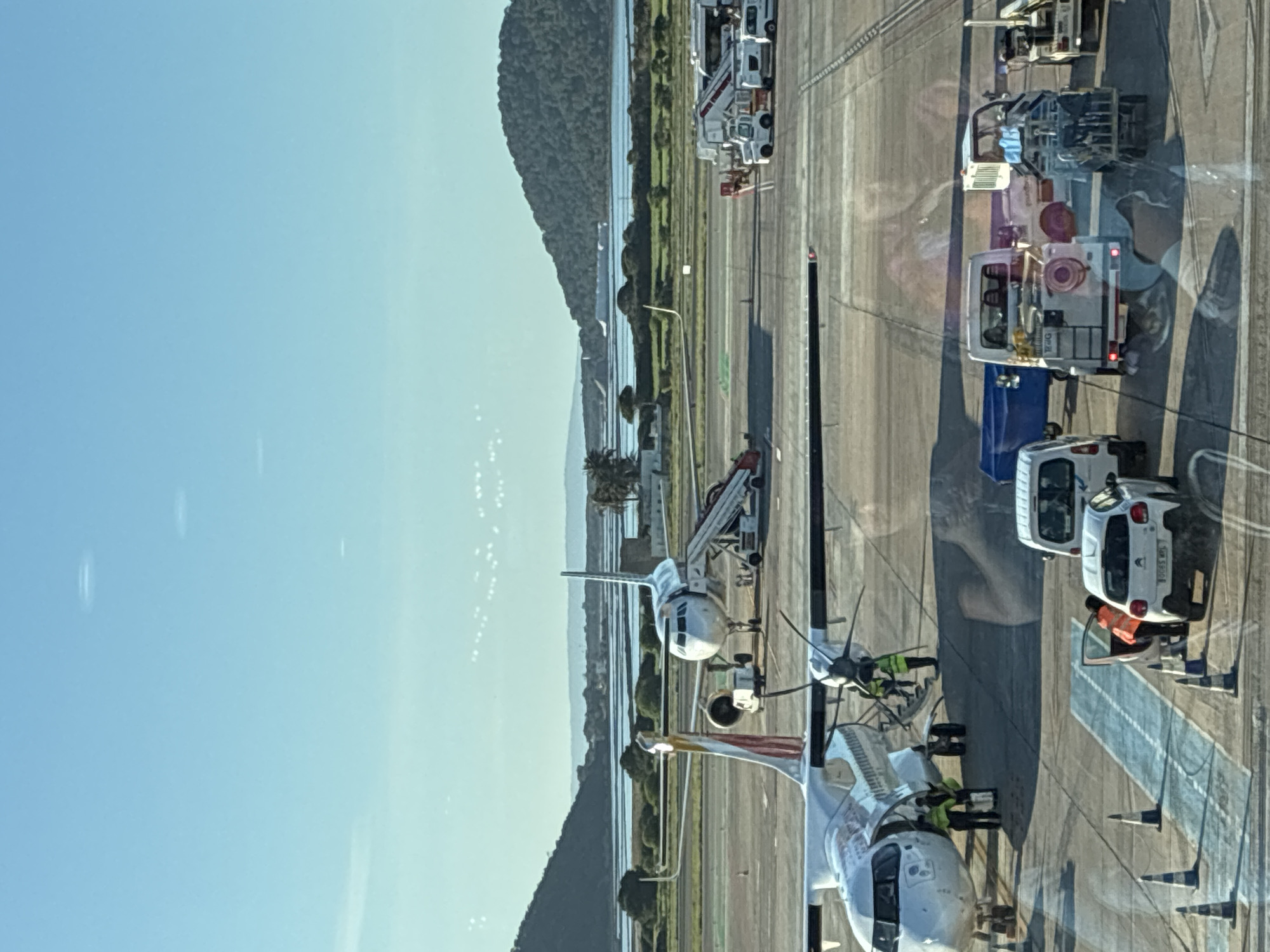 Morning breakfast documented at Ibiza Airport café