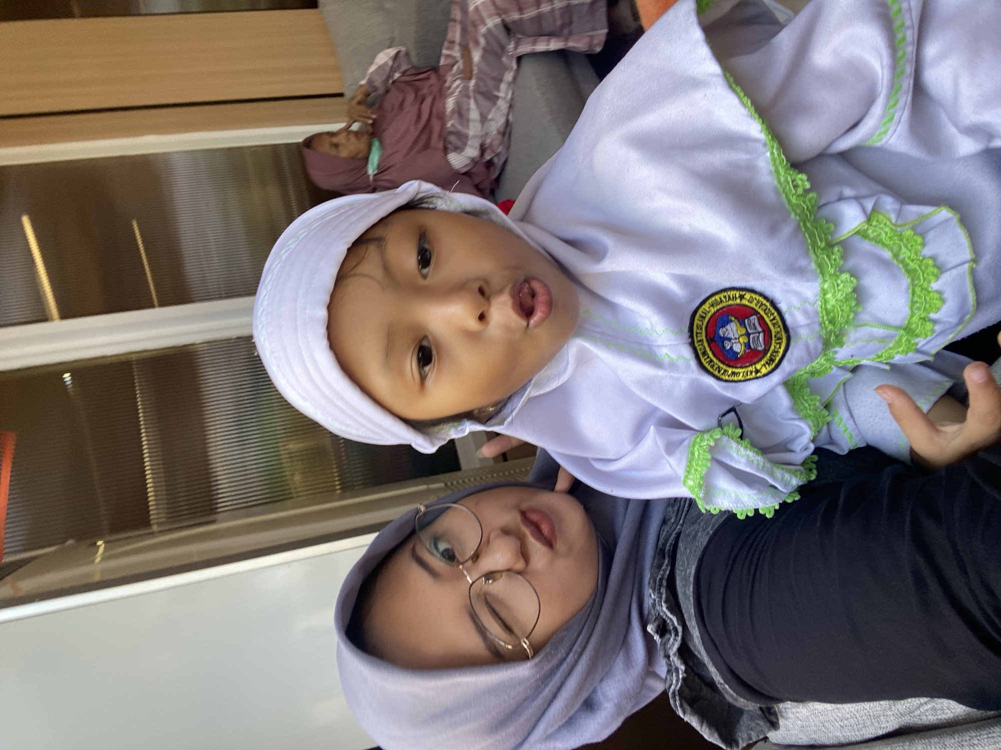 Families gather at orthopedic clinic in Sidoarjo, Indonesia