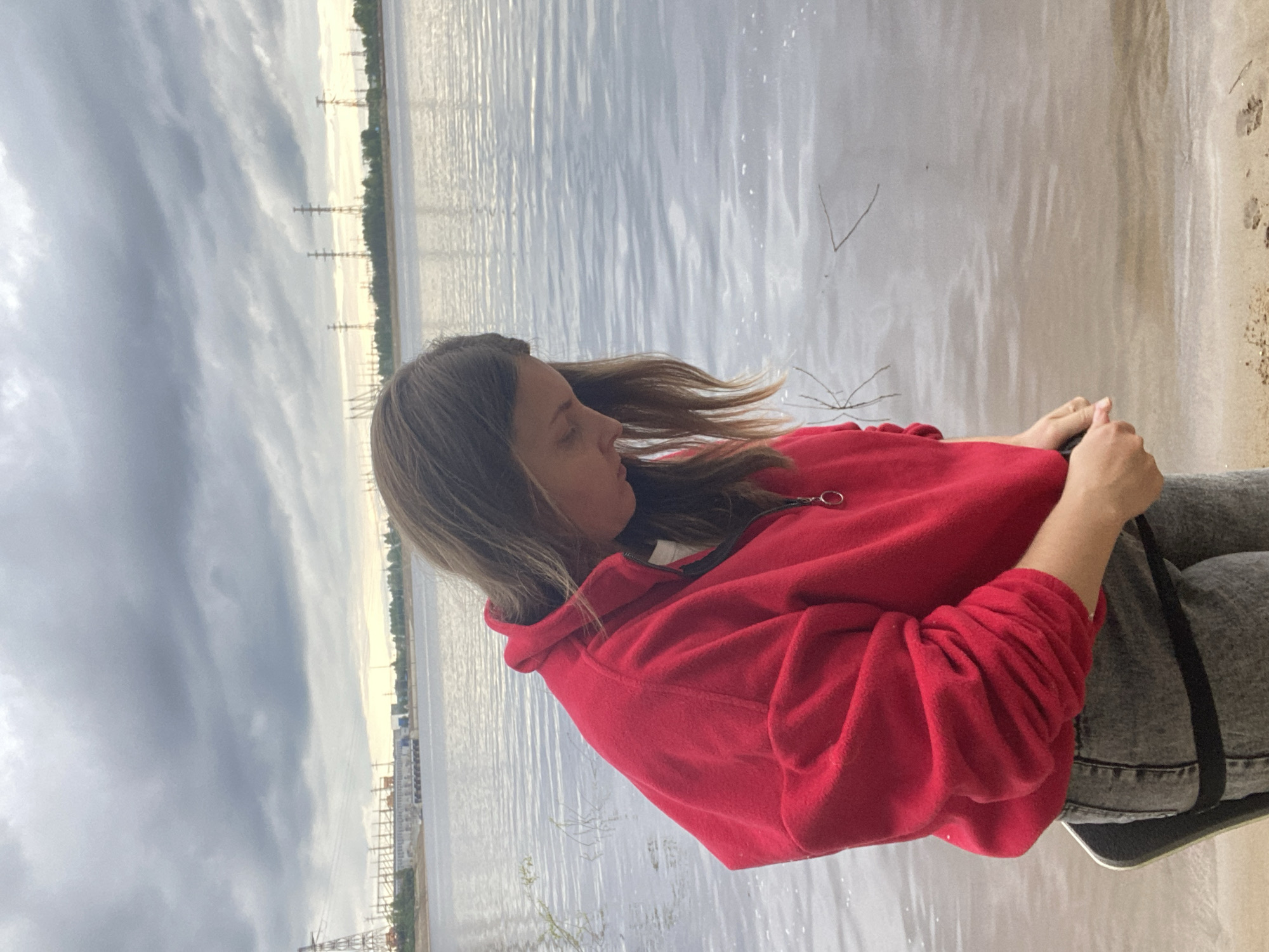 Couple enjoys fishing outing along Kama River in Chaikovsky