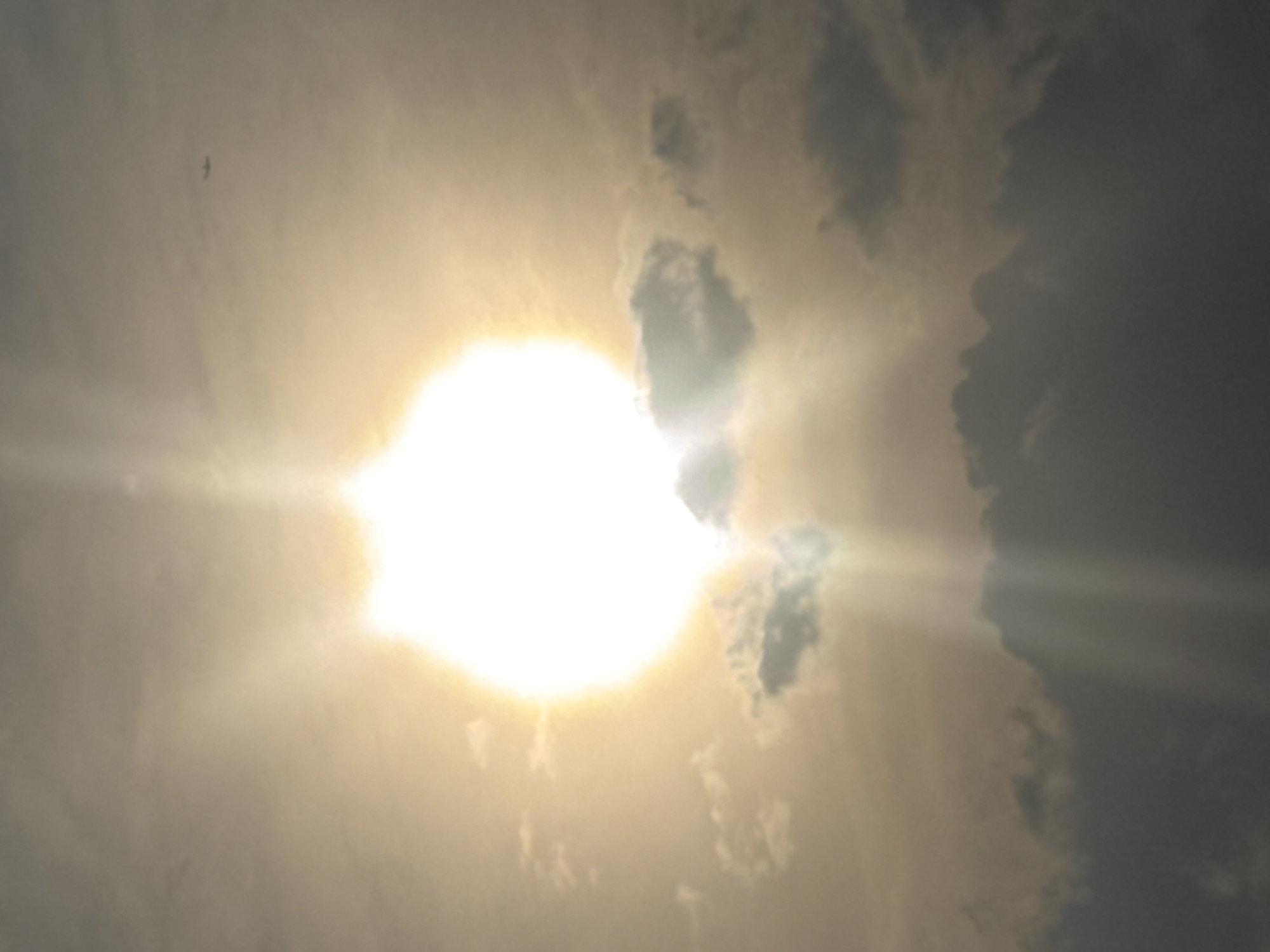 Daytime sky with scattered clouds observed in Ocotlán, Mexico