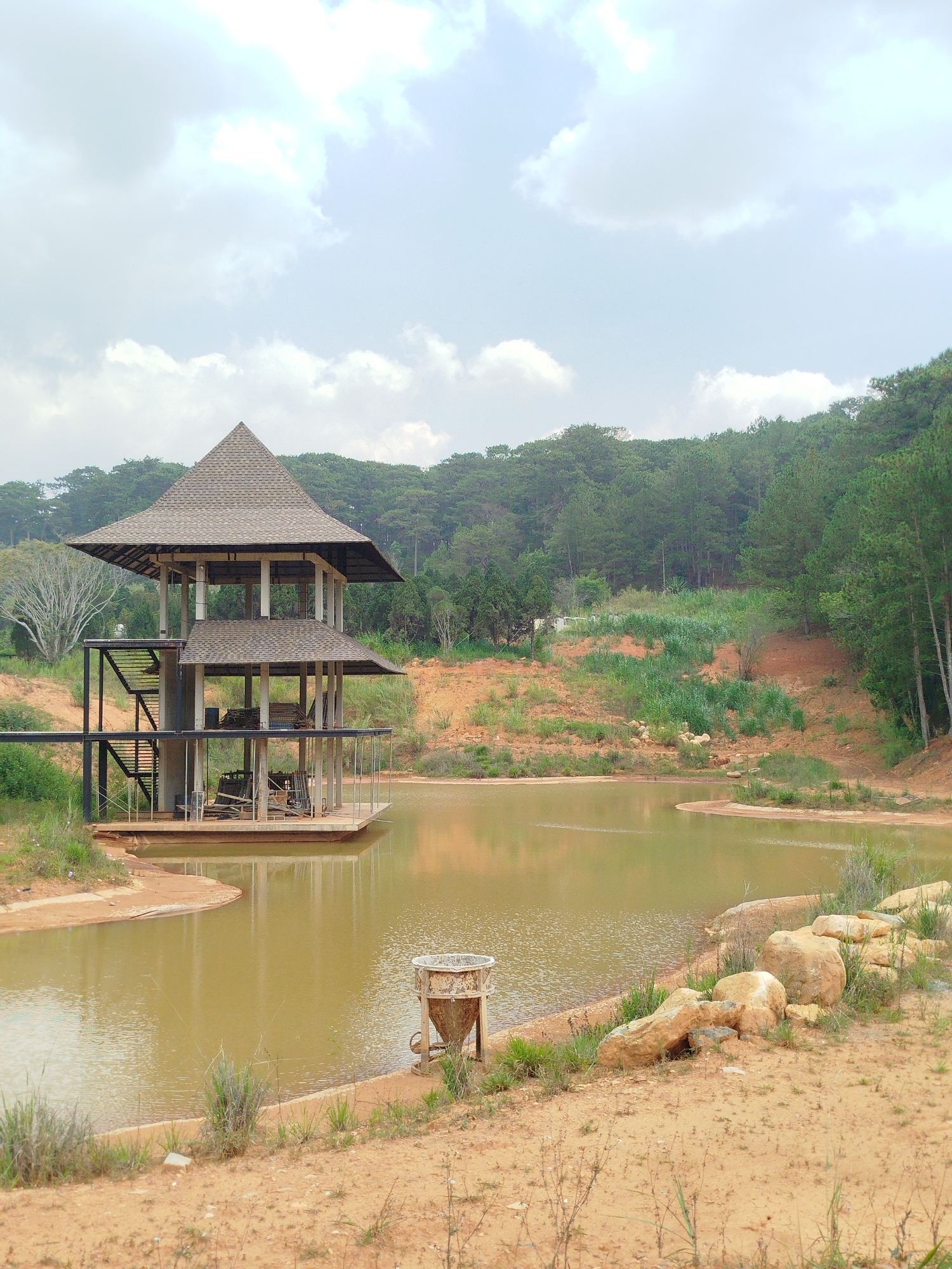 Da Lat tourism sites documented in early morning observations