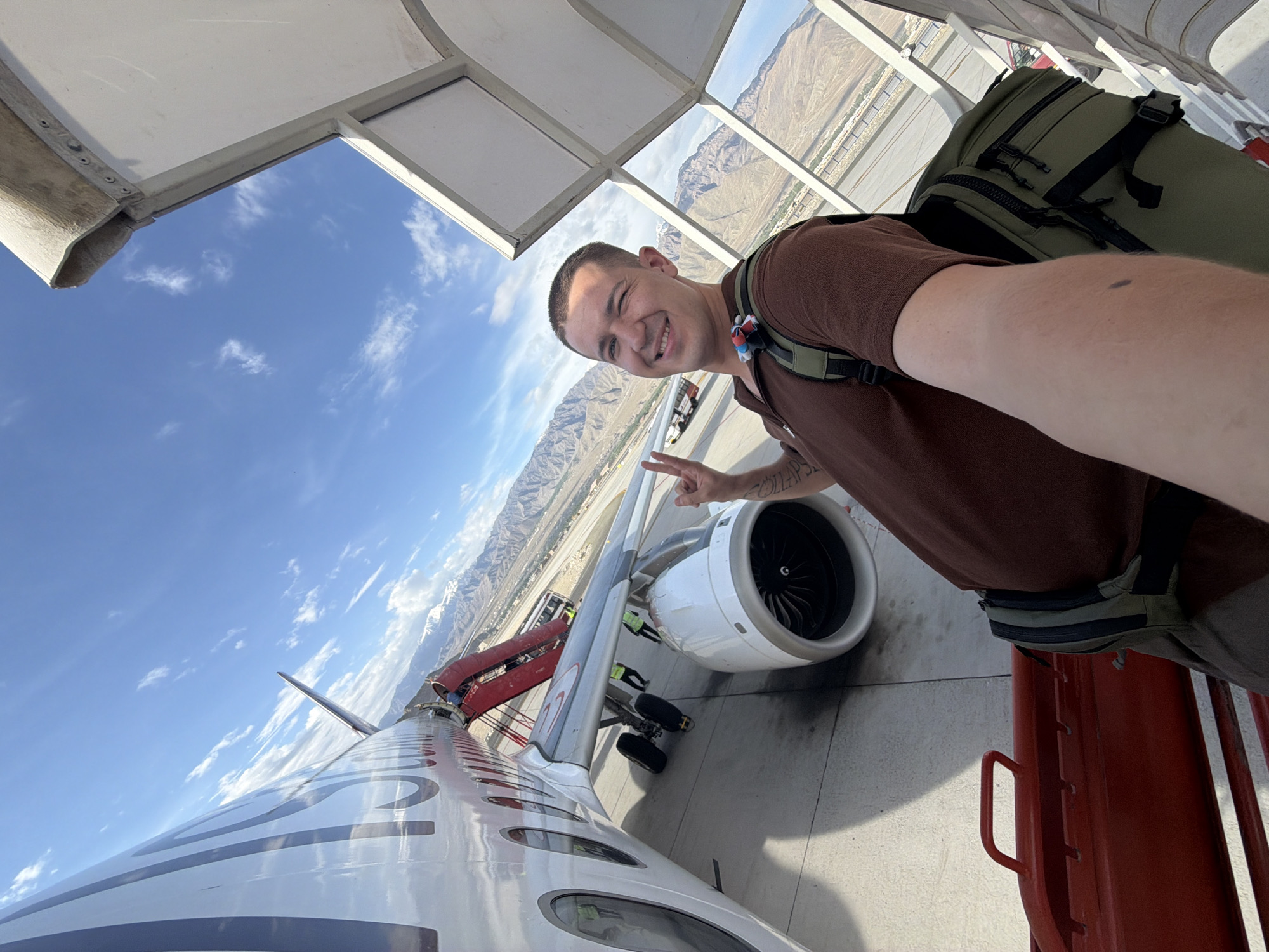 Tarmac moments at Leh's high-altitude airport