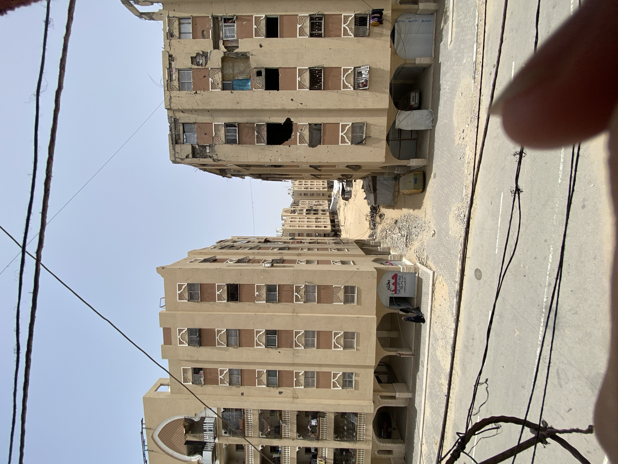 Witness documents damage and displacement in Khan Yunis