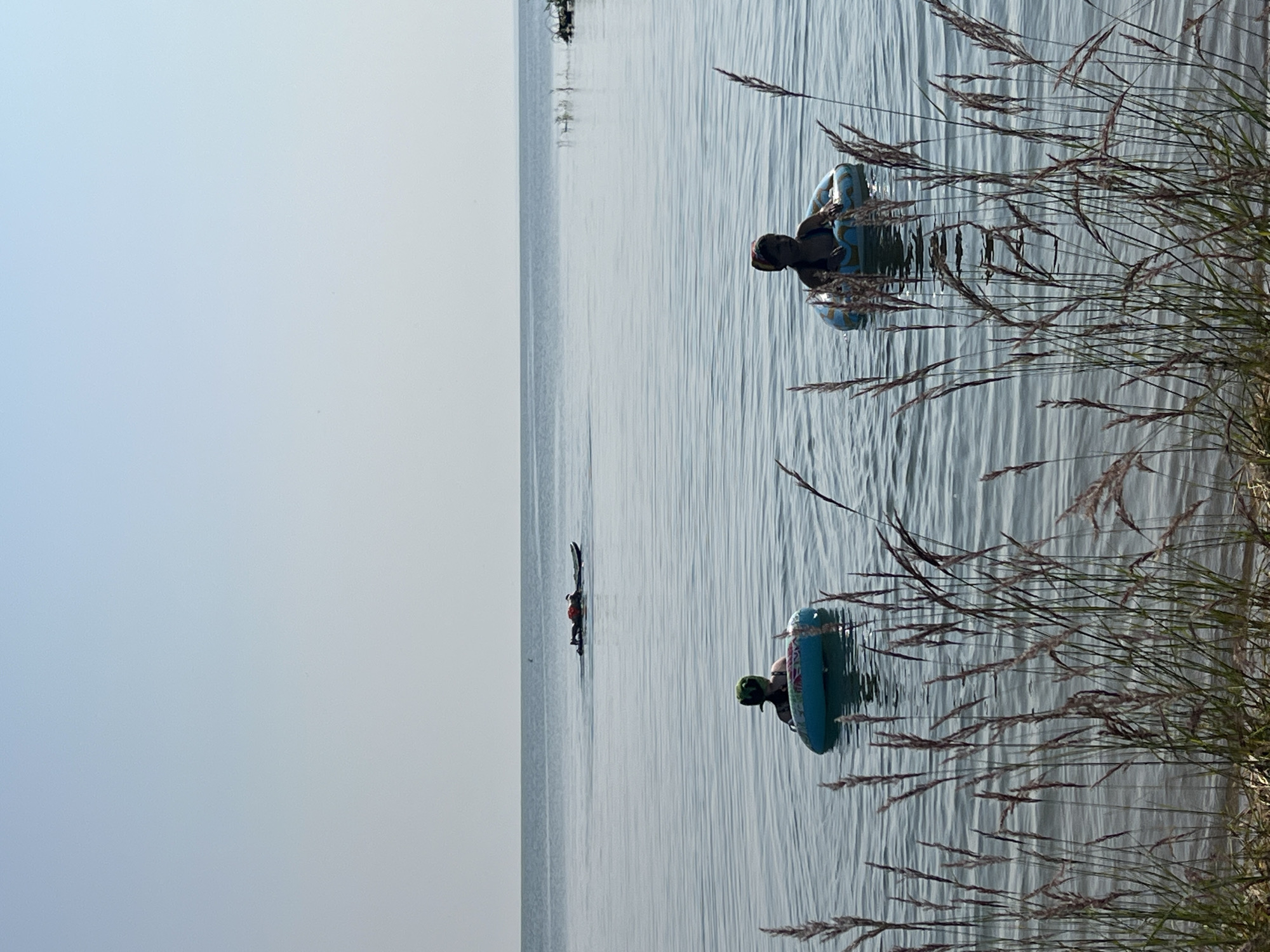 Lazy summer afternoon on the water at Borovoe