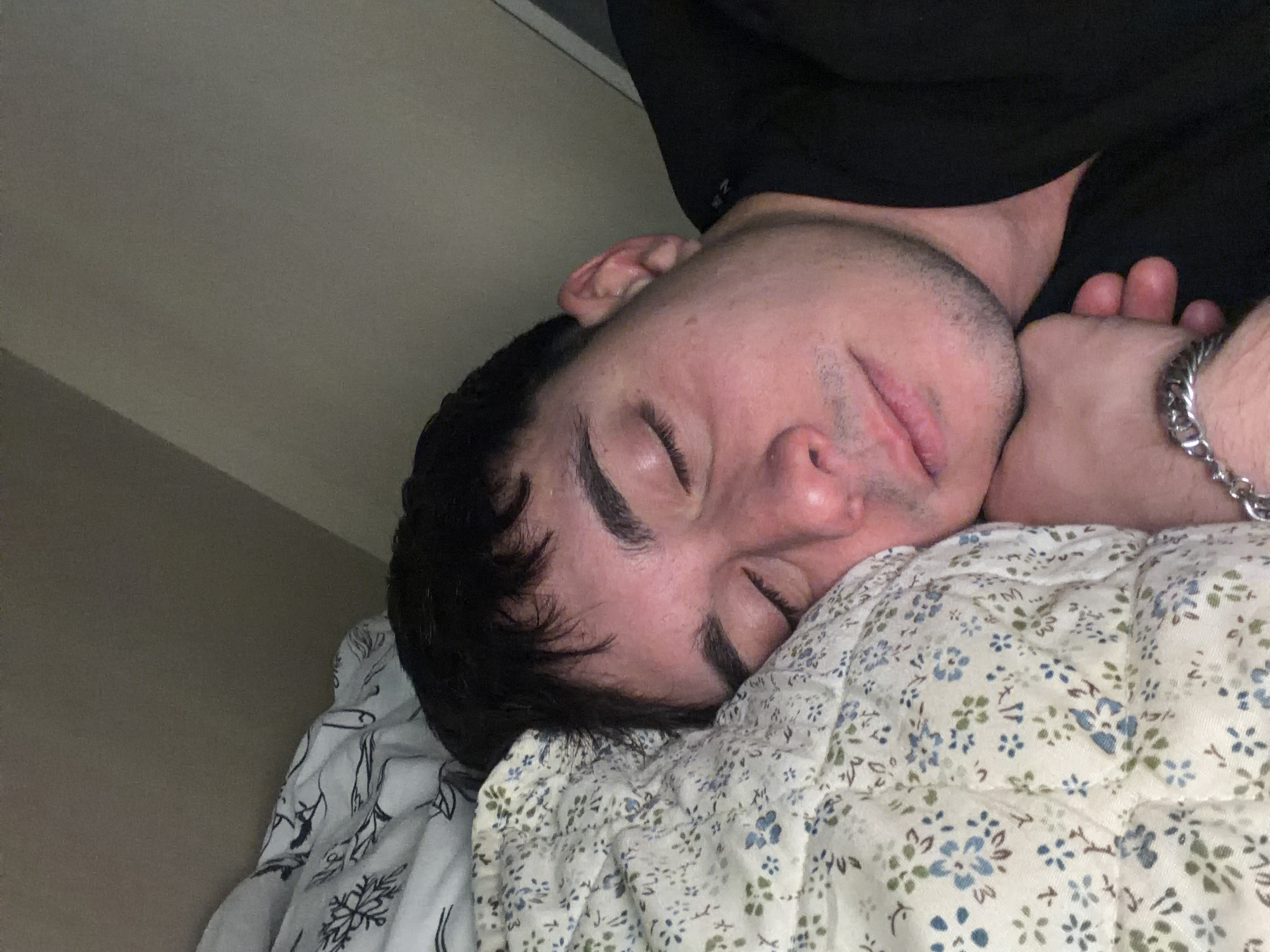 Young man's evening routine: rest, yoga, gaming in Sofia