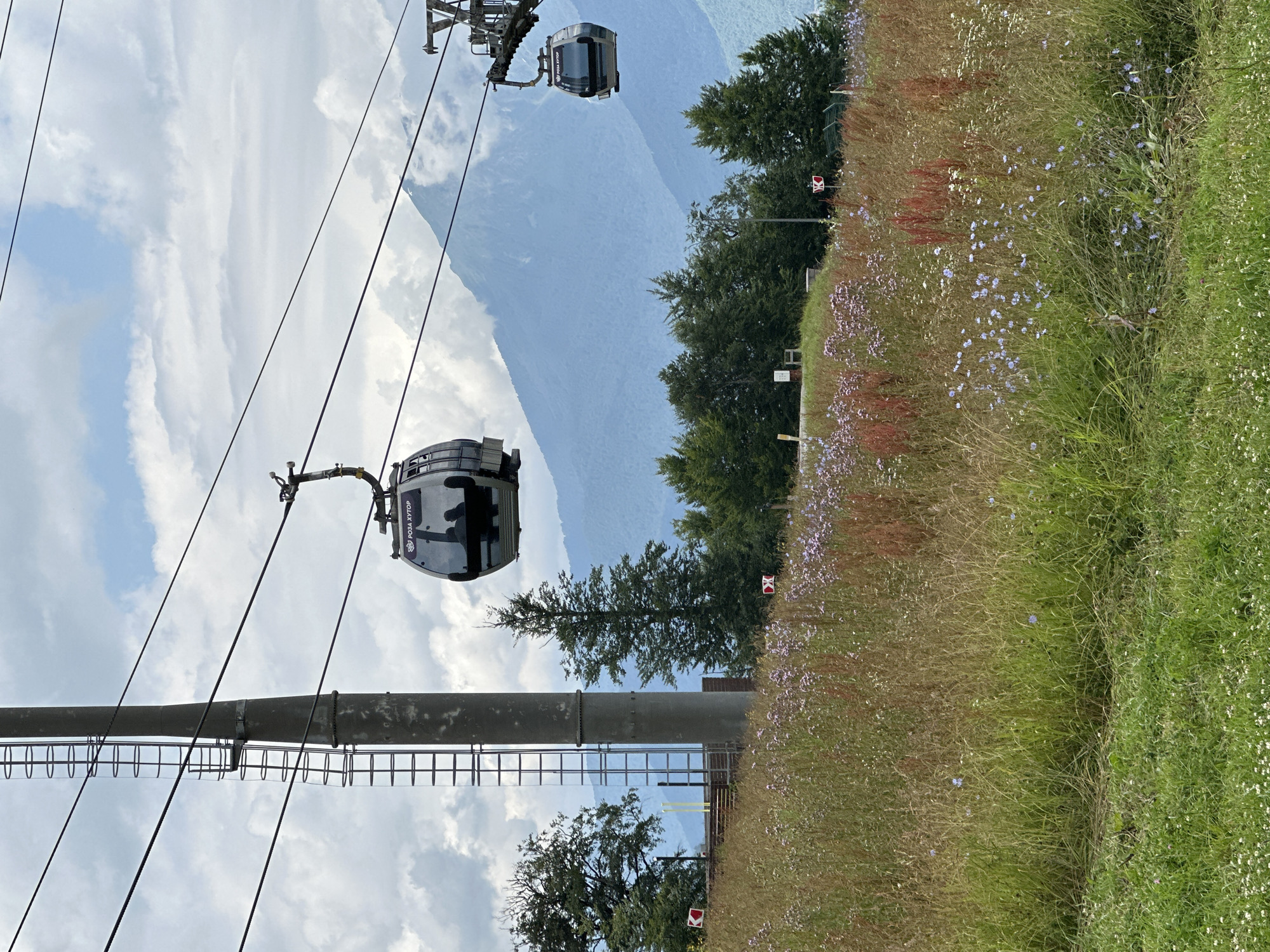 Rosa Khutor resort in full summer swing, lifts and all.