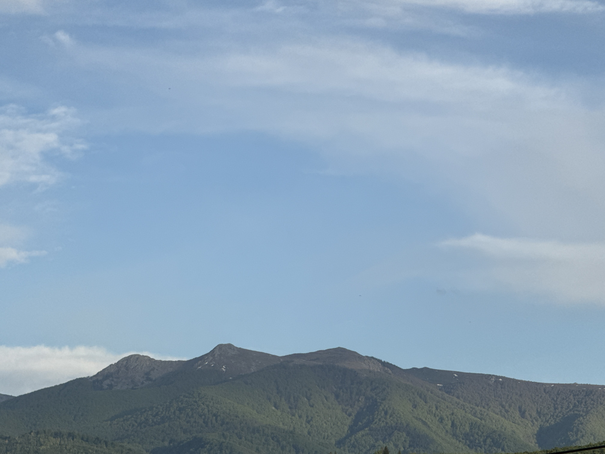 Mountain landscapes documented near Berkovitsa, Bulgaria