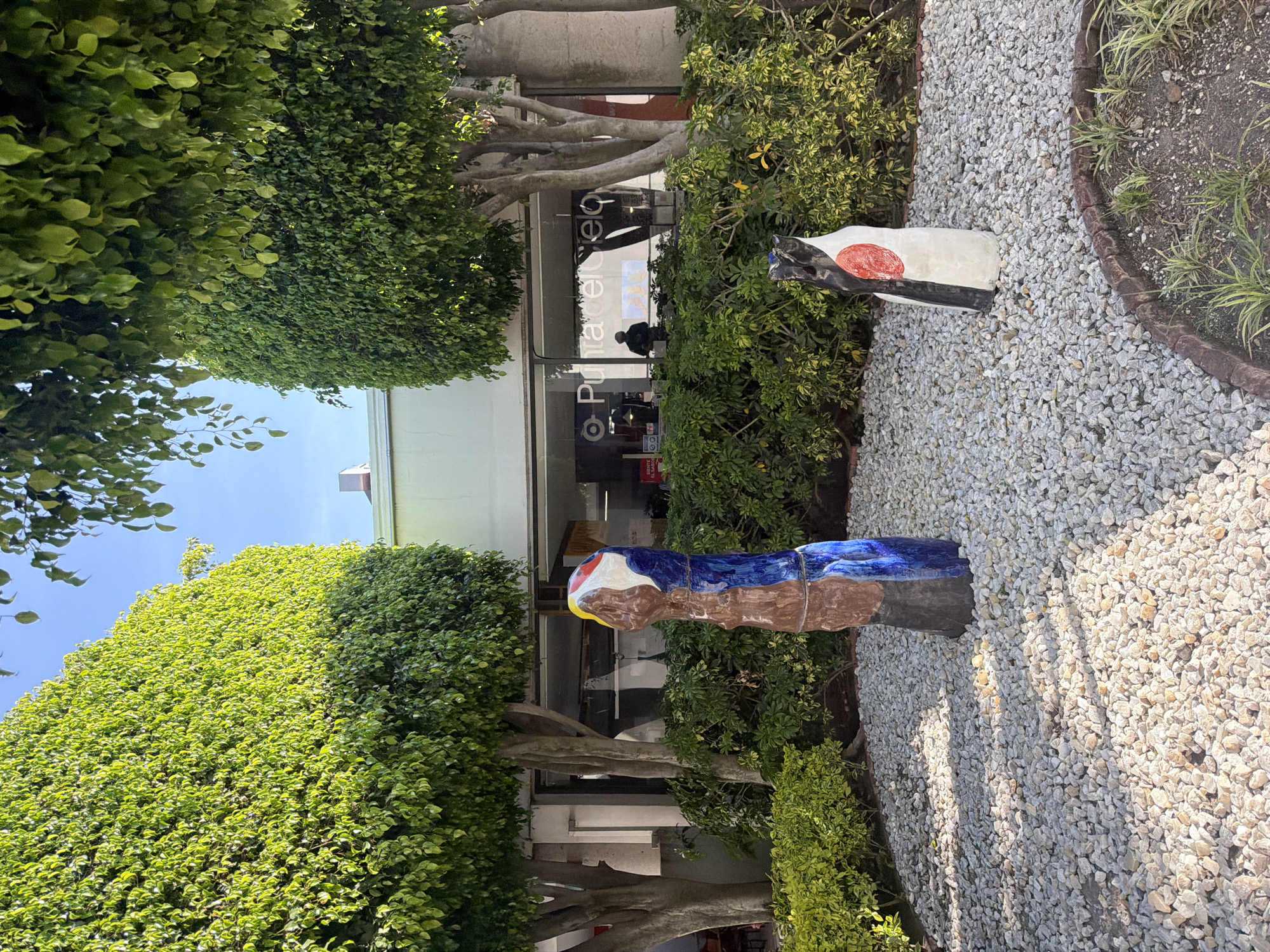 Art sculptures spotted in outdoor San Andrés Cholula installation