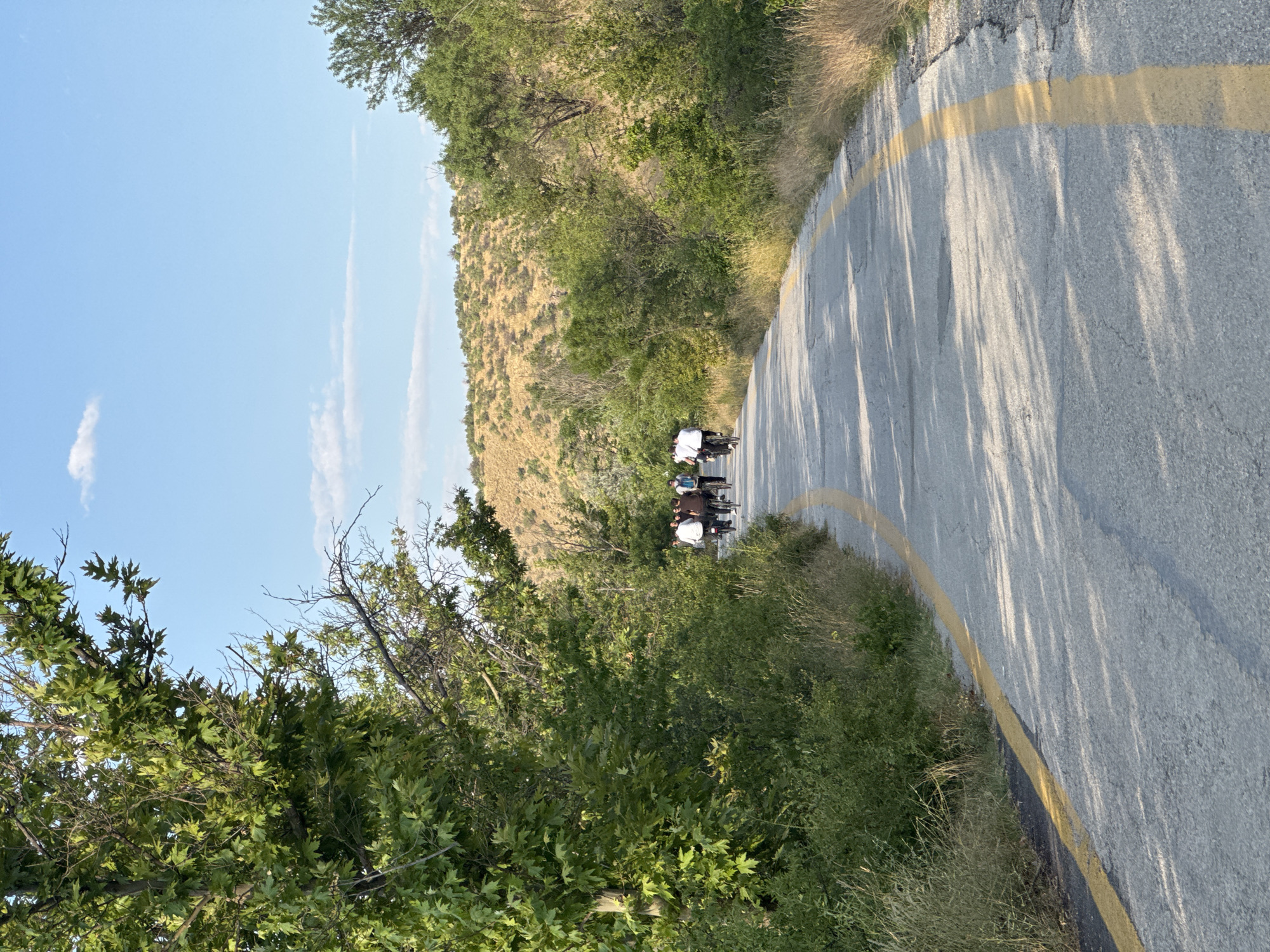 Lakeside road ride through Gölbaşı on a summer afternoon
