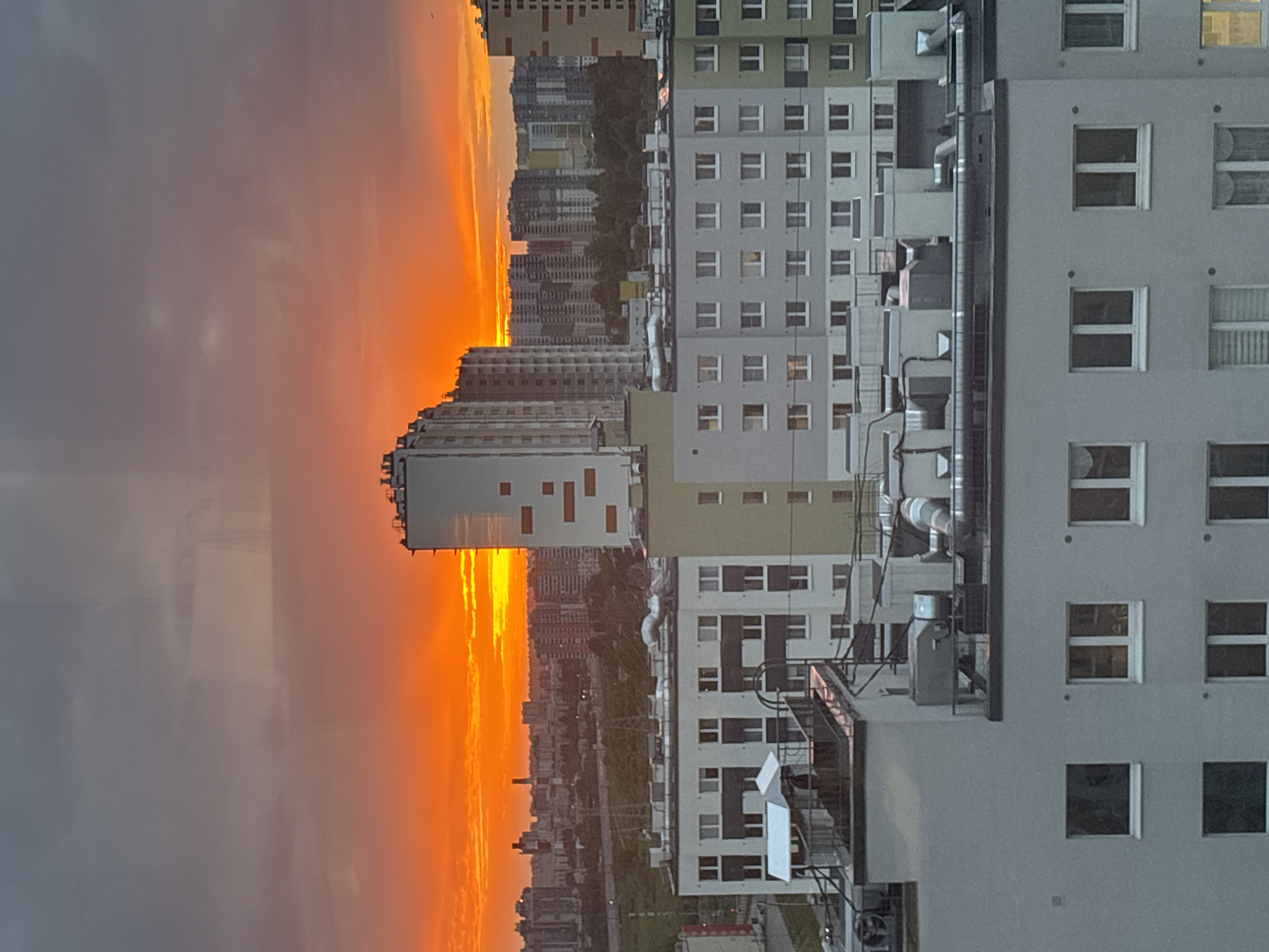 Sunset and indoor moments captured in Vsevolozhsk, Russia