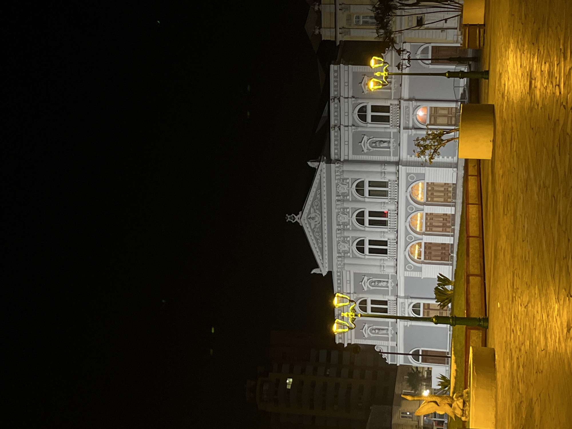 Nighttime urban scenes documented in Iquique, Chile