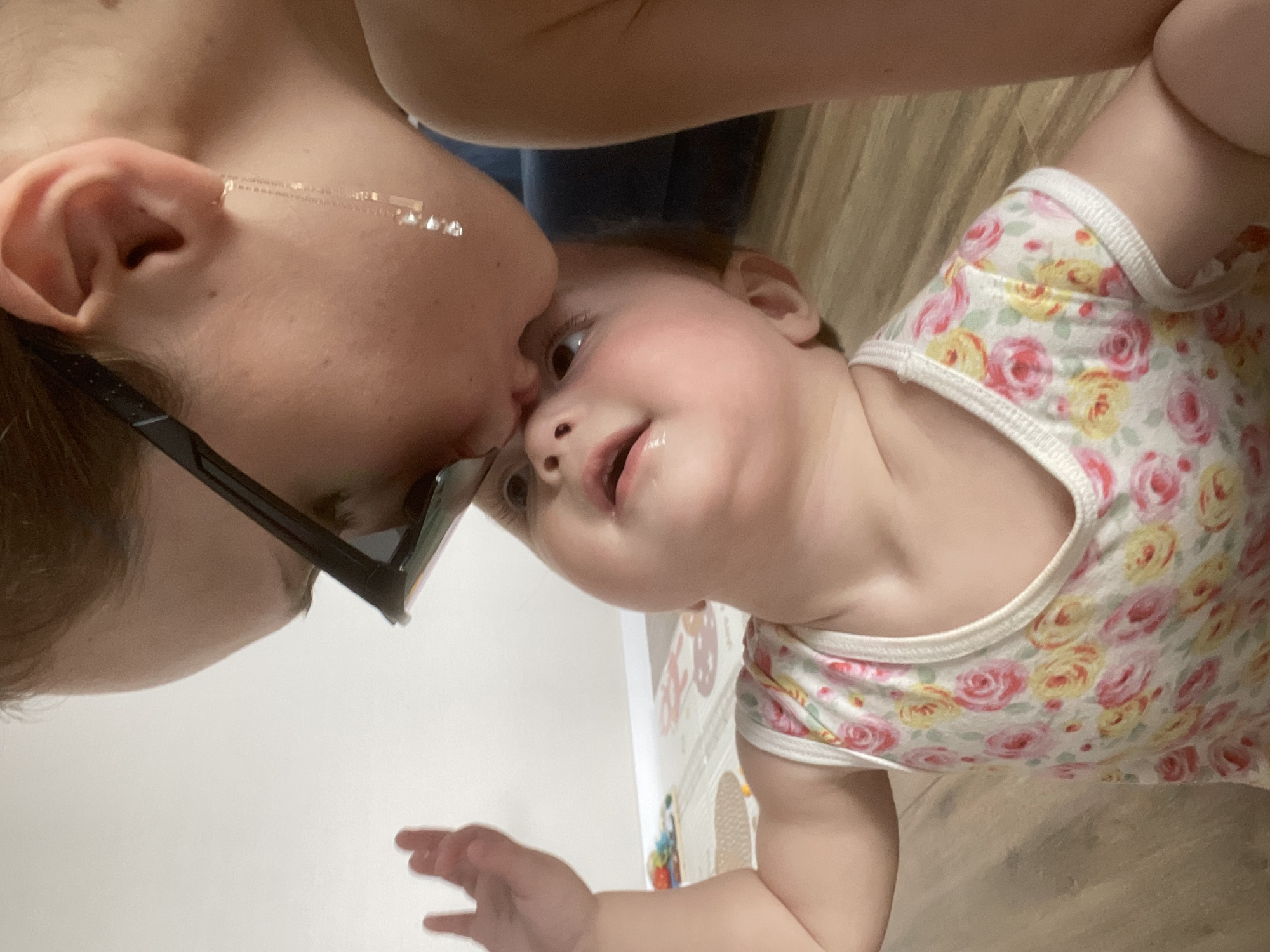 Tender caregiver-baby moments captured in rural Russia