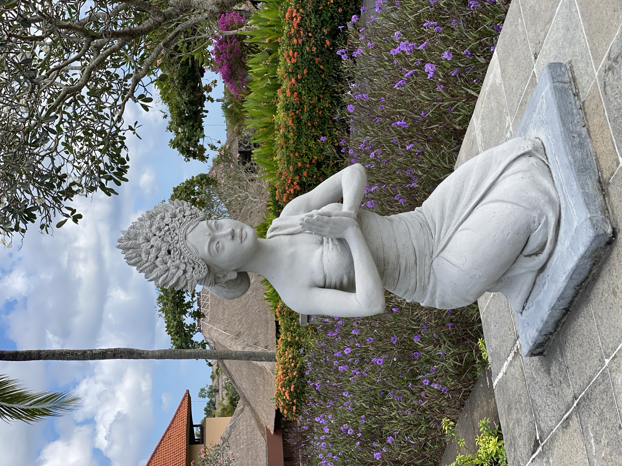 Bali resort grounds explored: pools, koi pond, and tropical details