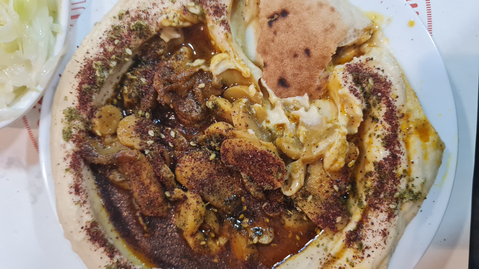 Midday feast documented at Israeli steakhouse in Ashkelon