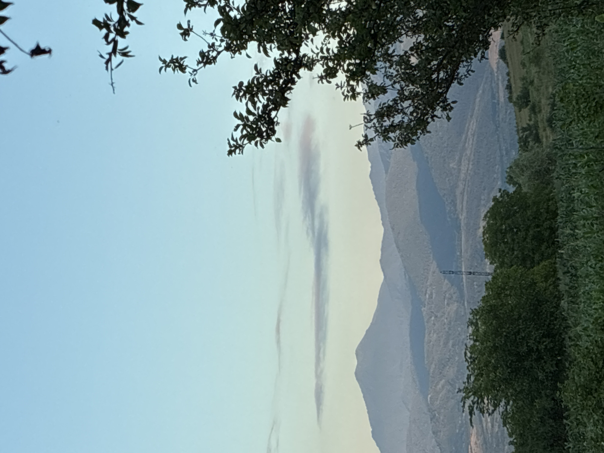 A quiet summer afternoon in rural Surami, Georgia