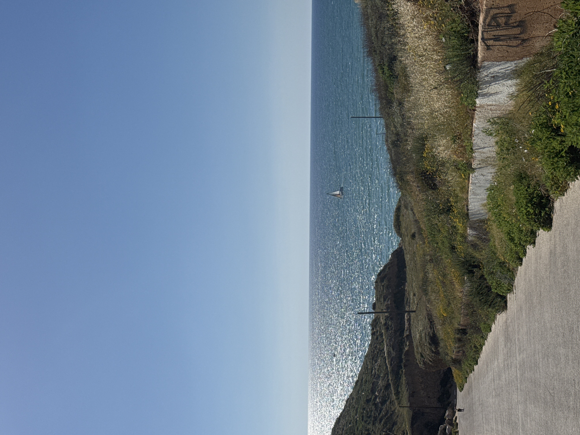 Clear skies documented along Herzliya coast