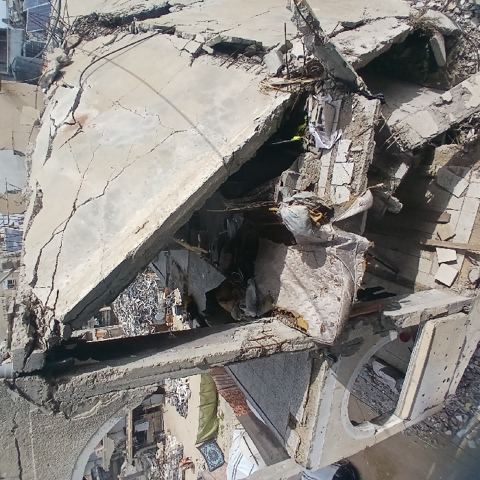 Gaza residents document destruction and daily survival efforts