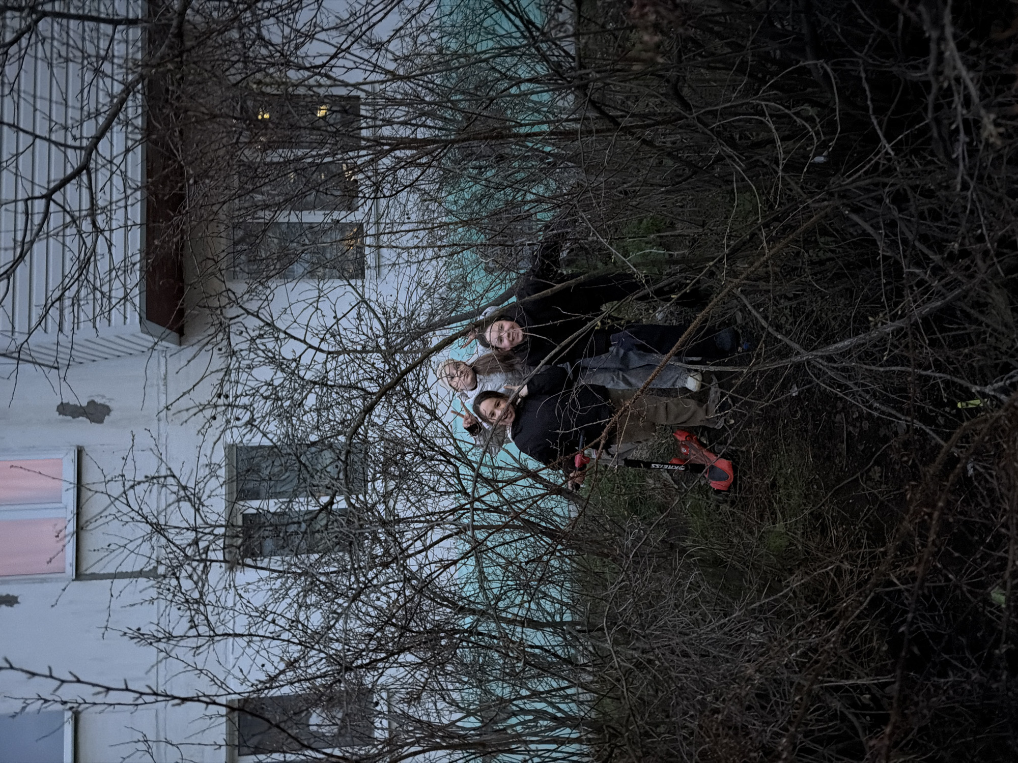 Children photographed in neglected urban spaces in Chaikovsky, Russia