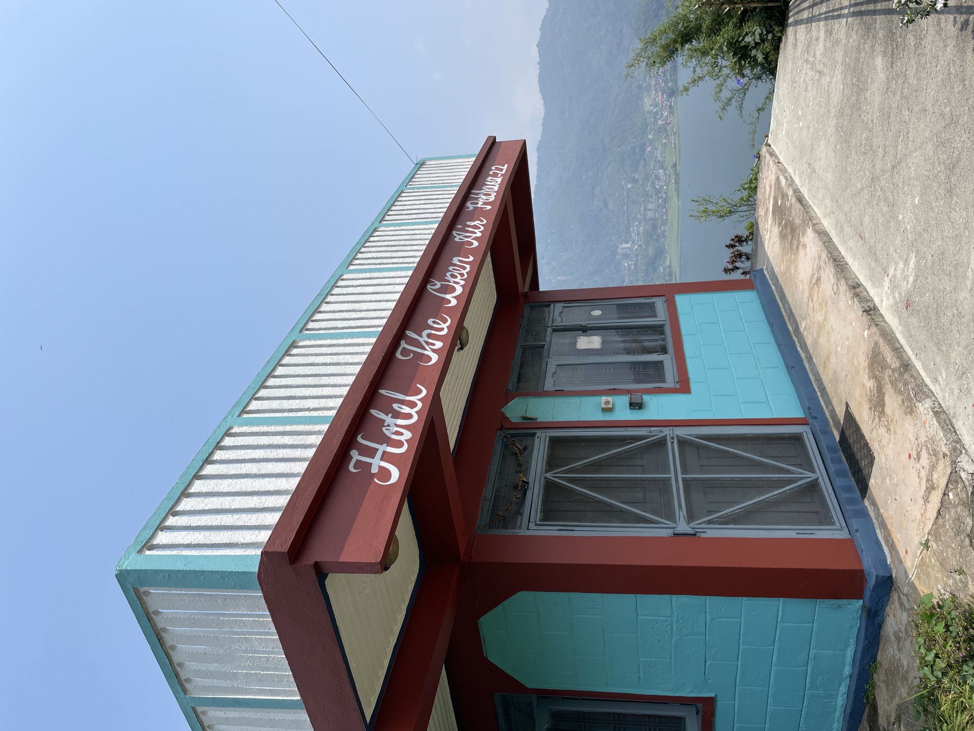 Morning views document Pokhara's lakeside tourism landscape in Nepal