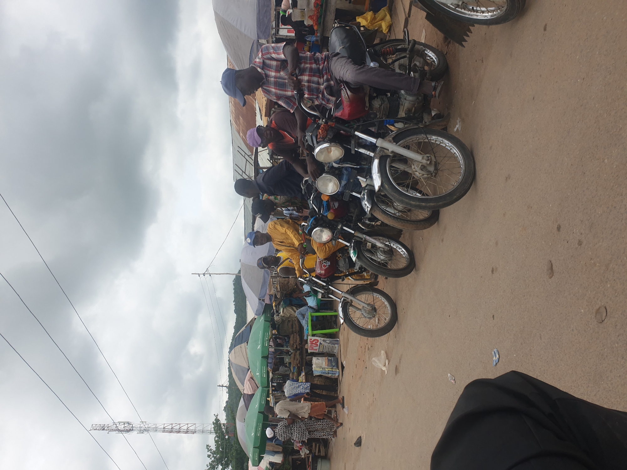 Daily life scenes captured in Zango-ndaji Nigeria market area