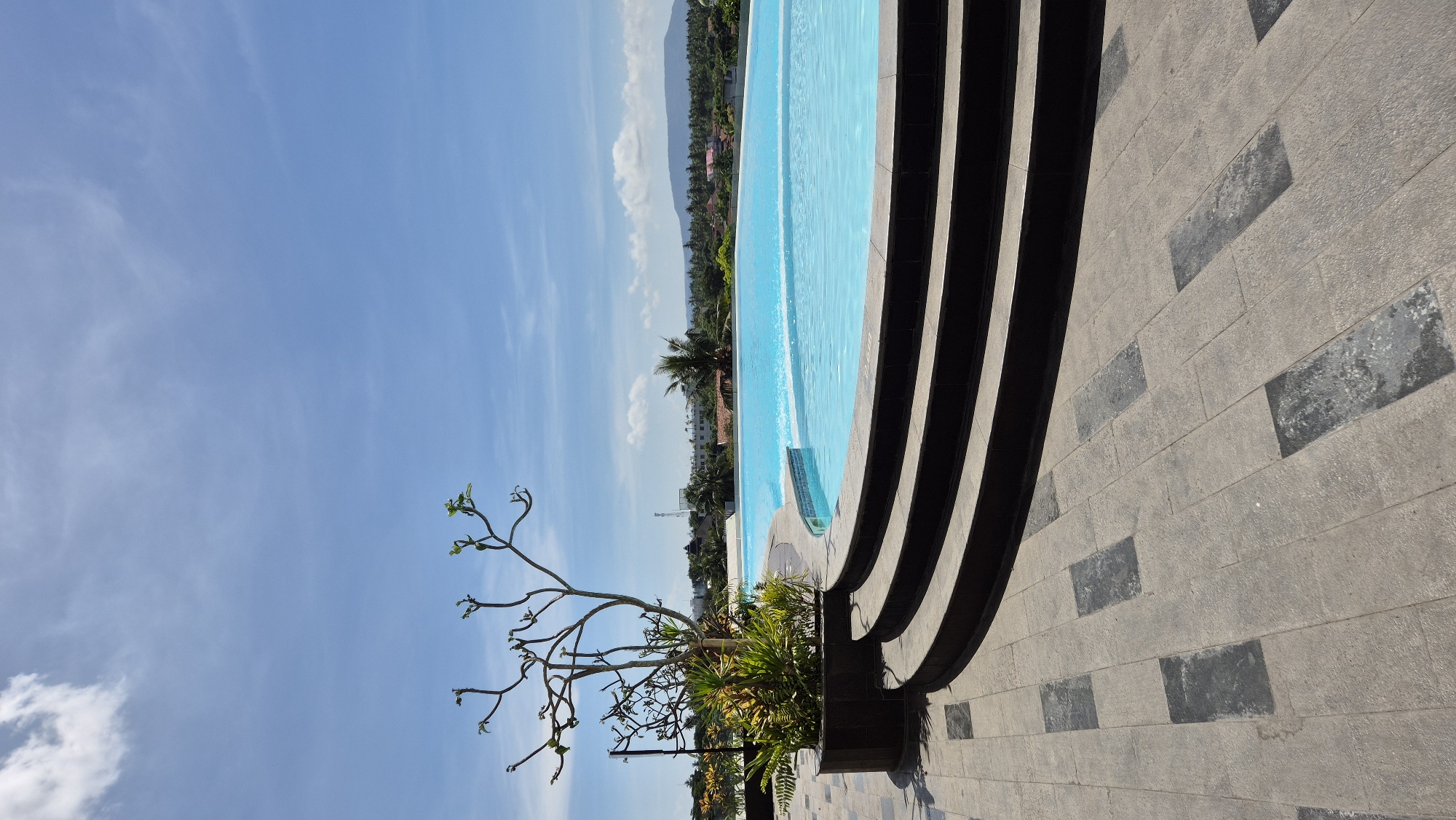 Pre-dawn luxury resort views captured in Banyuwangi, Indonesia