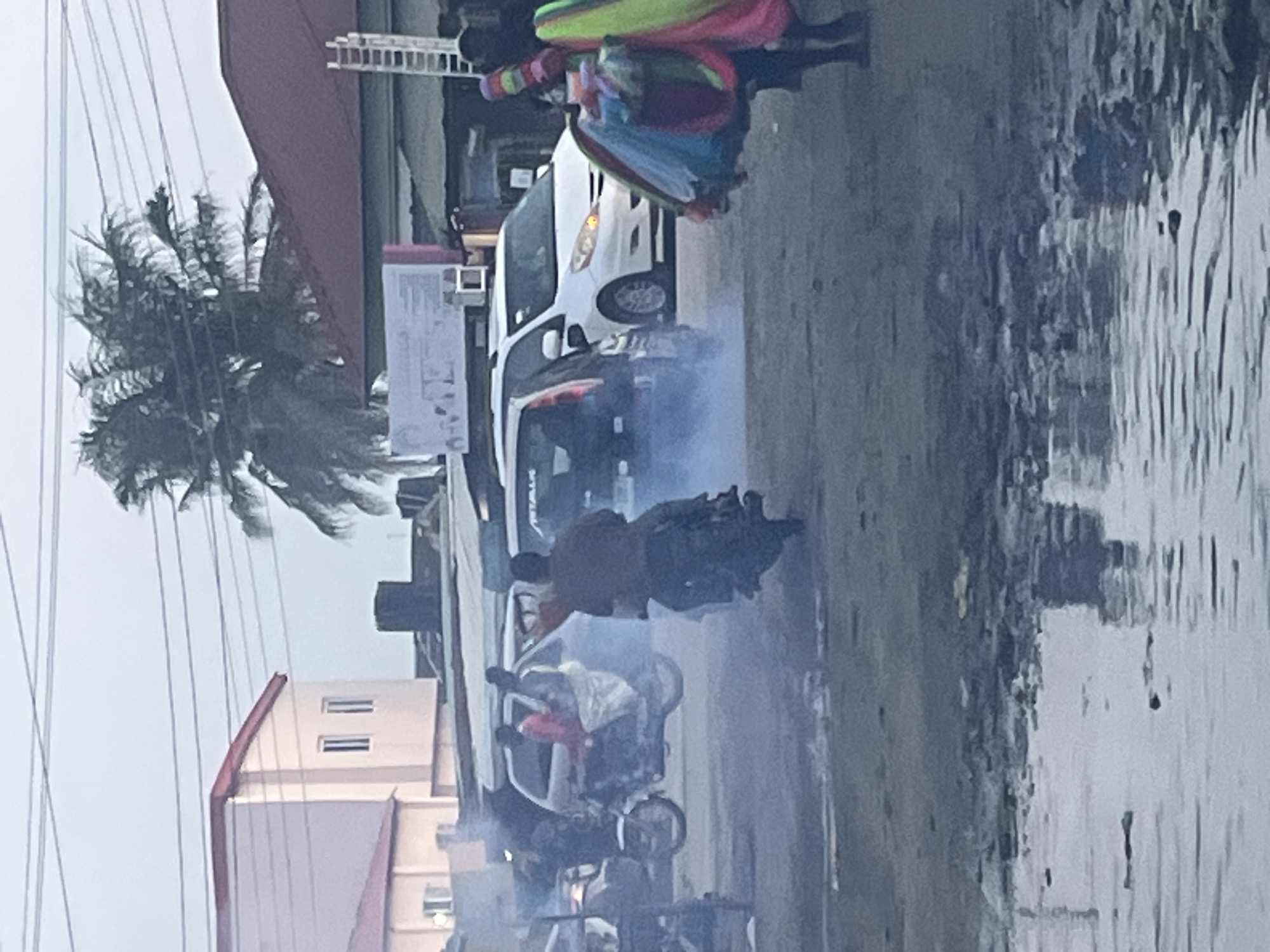 Wet streets and beverage consumption observed in Ado, Nigeria