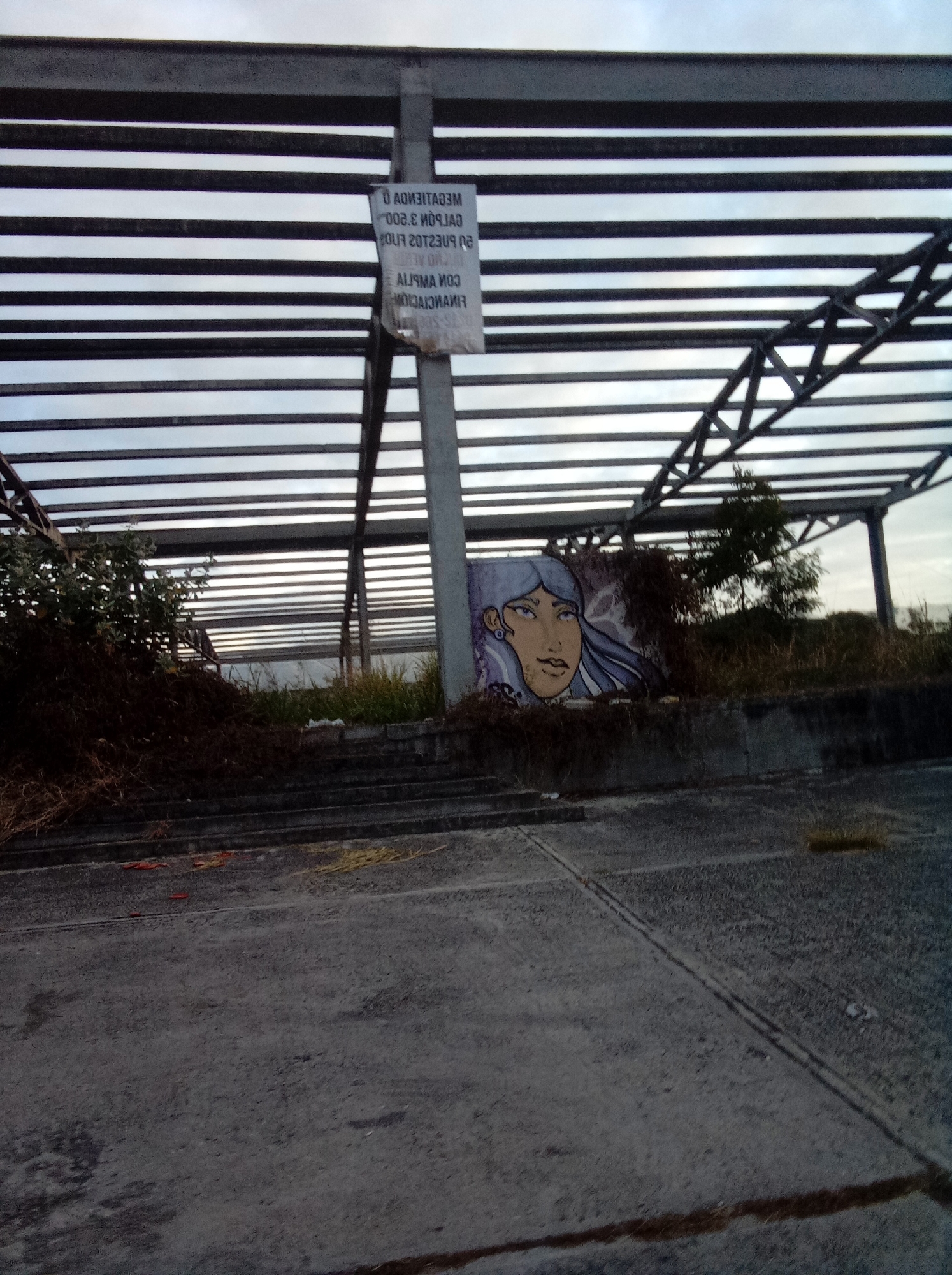 Morning documentation of Guatire Venezuela streets and abandoned infrastructure