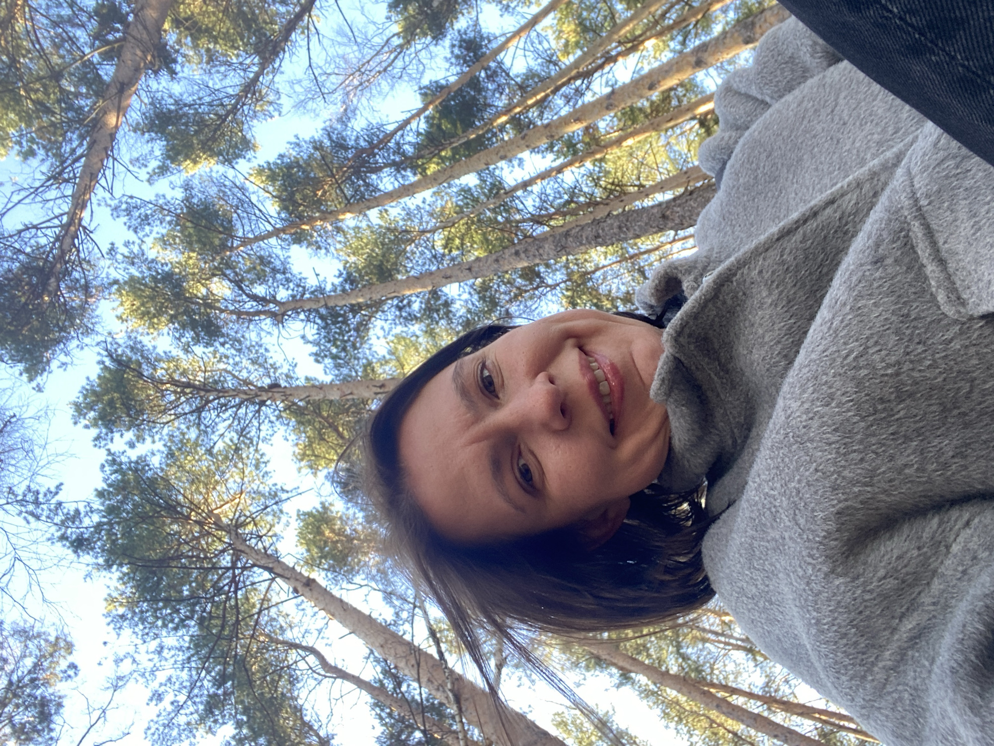 Forest coffee break documented in Chaikovsky, Russia