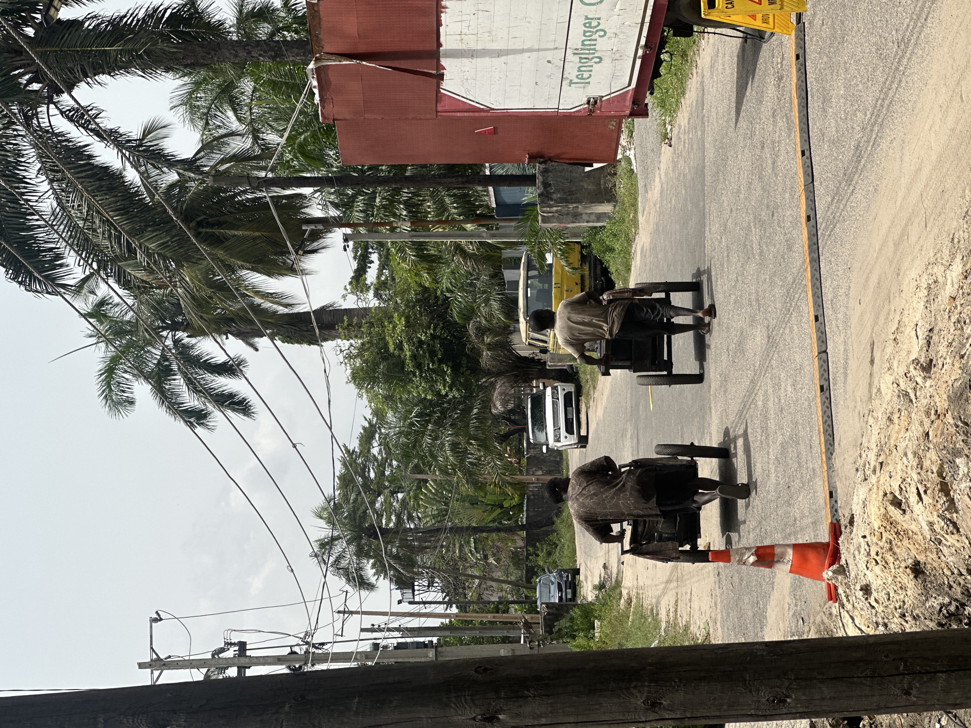 Daily street life documented across Lagos neighborhoods Friday afternoon