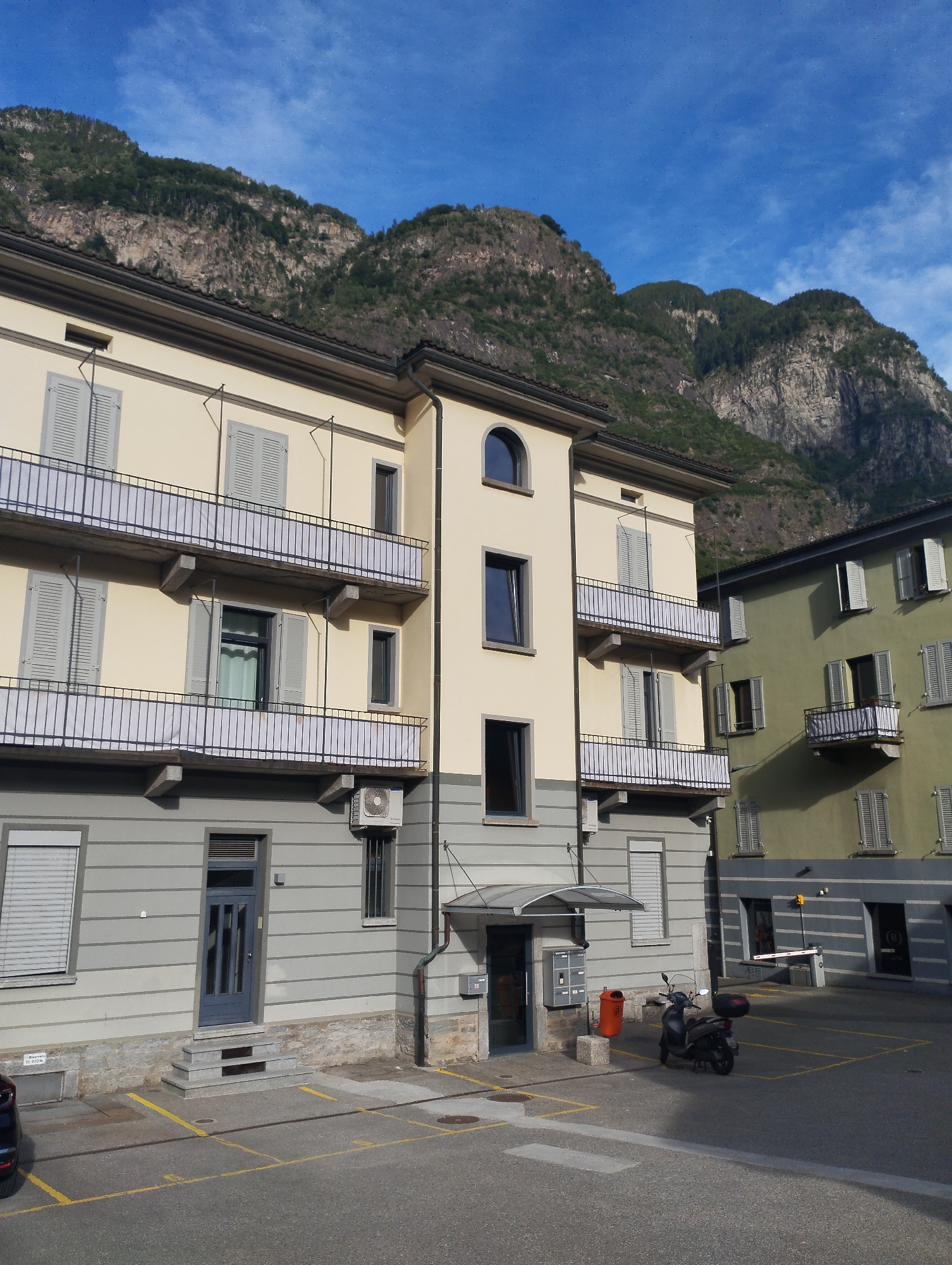 Afternoon garden walk through Biasca's colorful streets