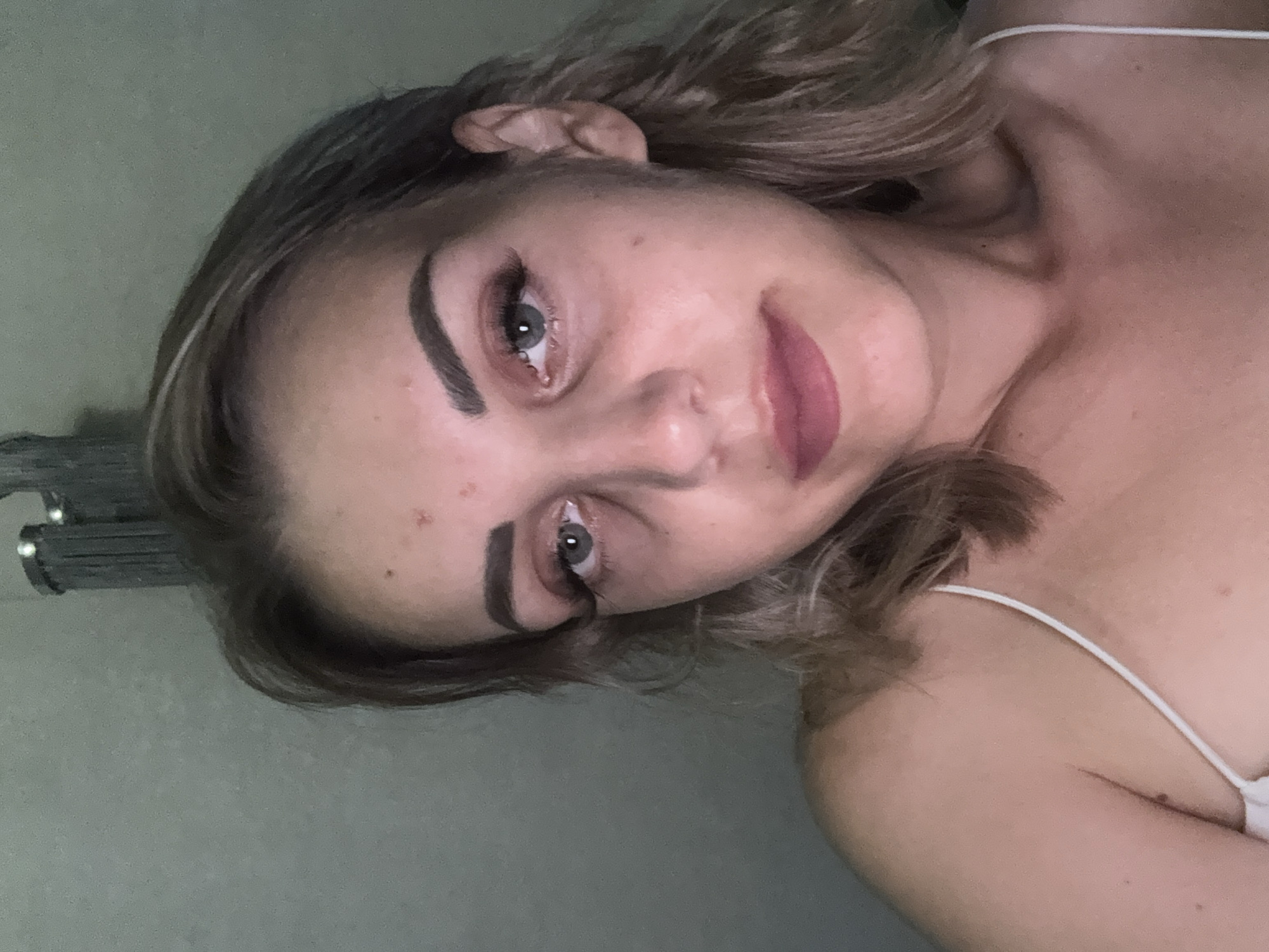 Quick selfie series shot in Yuzhno-Sakhalinsk, late August morning.